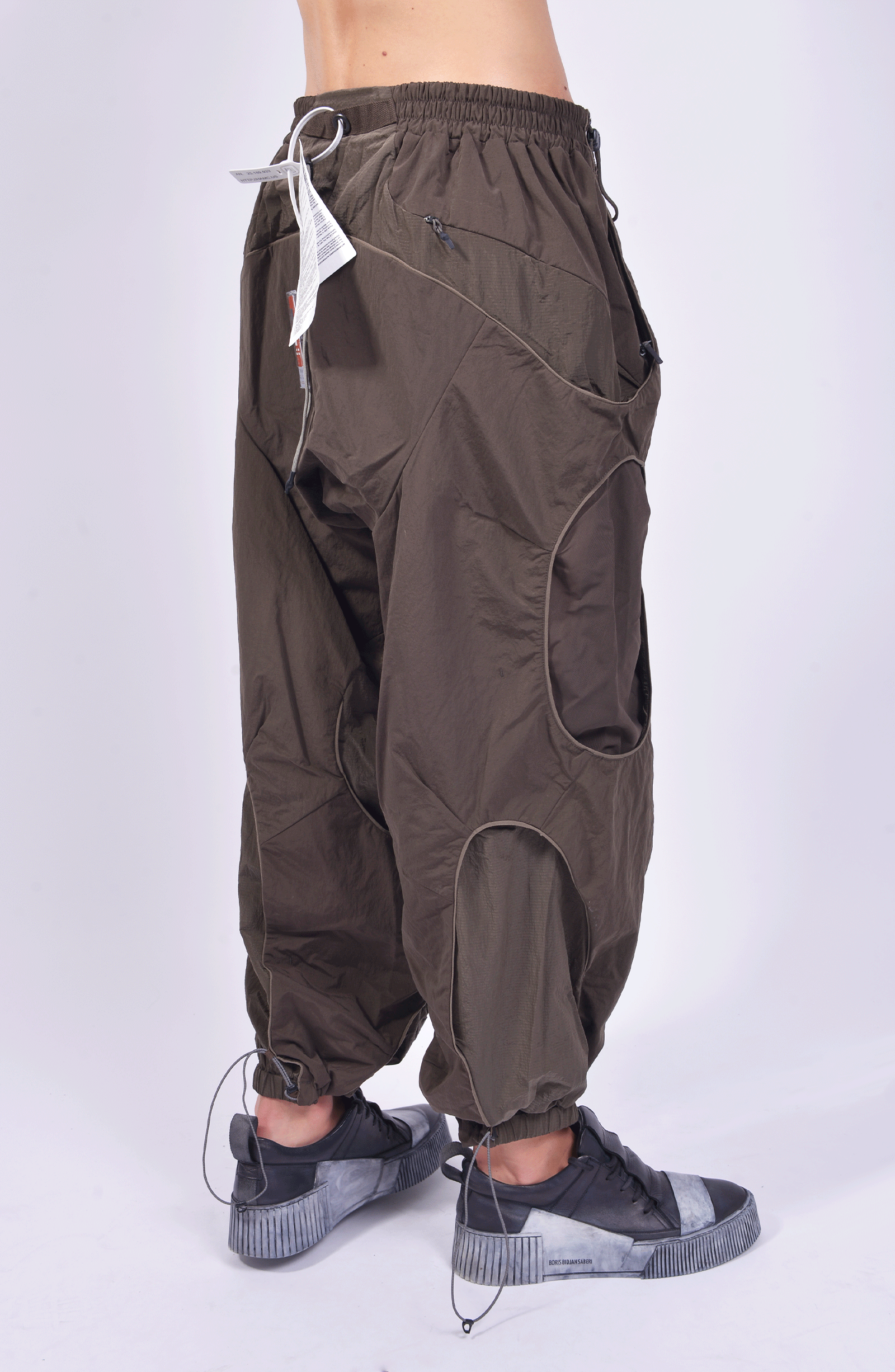 Hamcus - Courier Mesh-Panel Cargo Pants