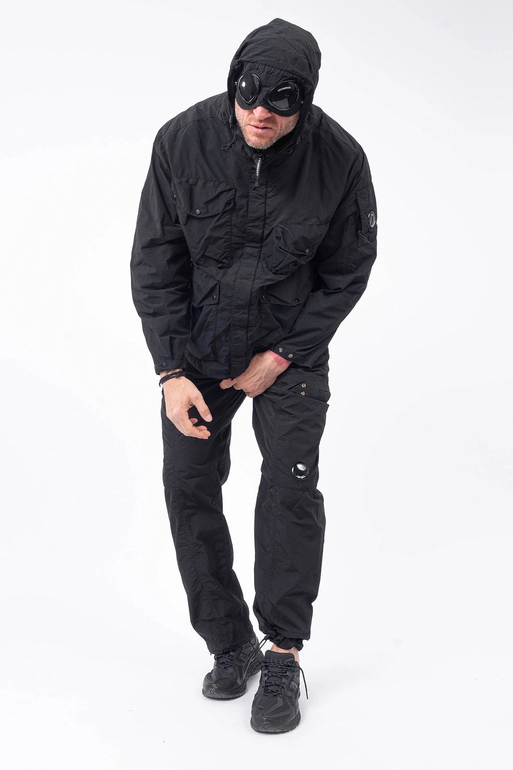 C.P. Company - Flatt Nylon Goggle Jacket