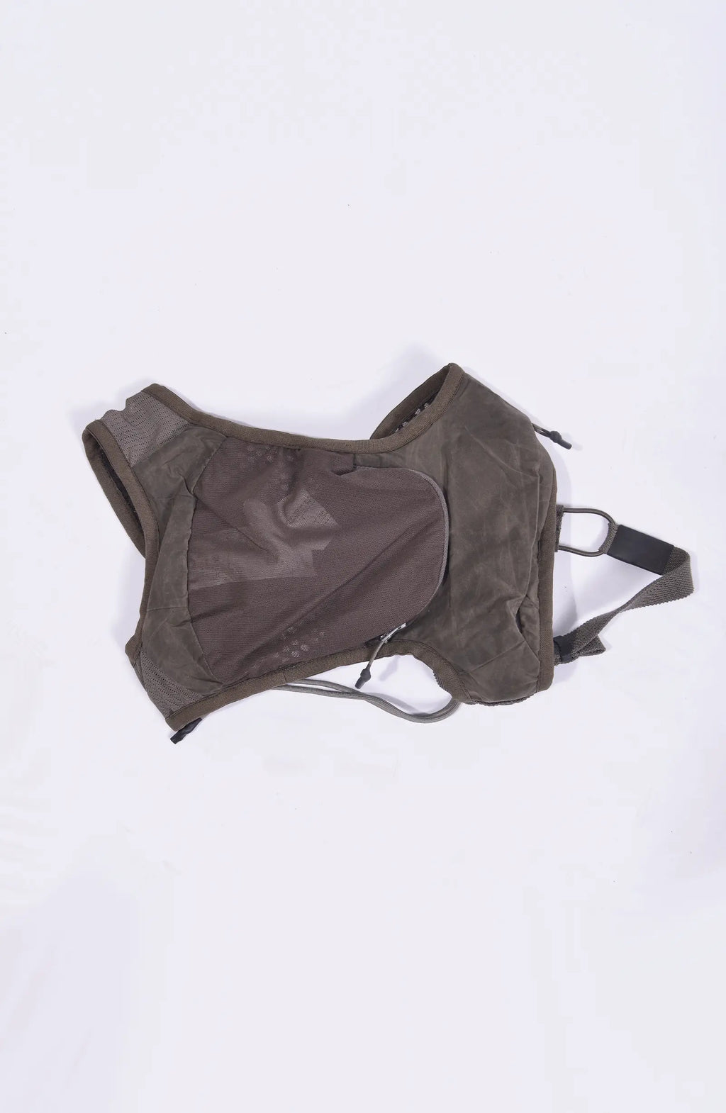 Hamcus, Mens Gun Bag, Leg Bag, Brown, Cargo, Camo, Elastic, Leg Straps, Pockets, Zippers, Mesh, Elastic, Polyester, Buckle, Adjustable, Top-Down View. 