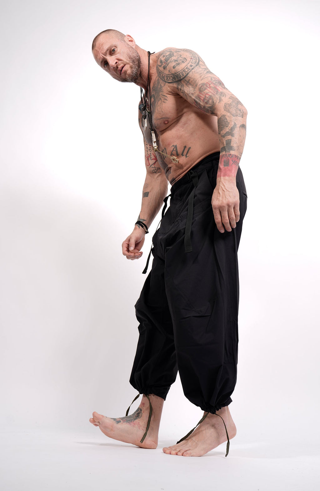 Acronym - Encapsulated Nylon Ultrawide Drawcord Trouser