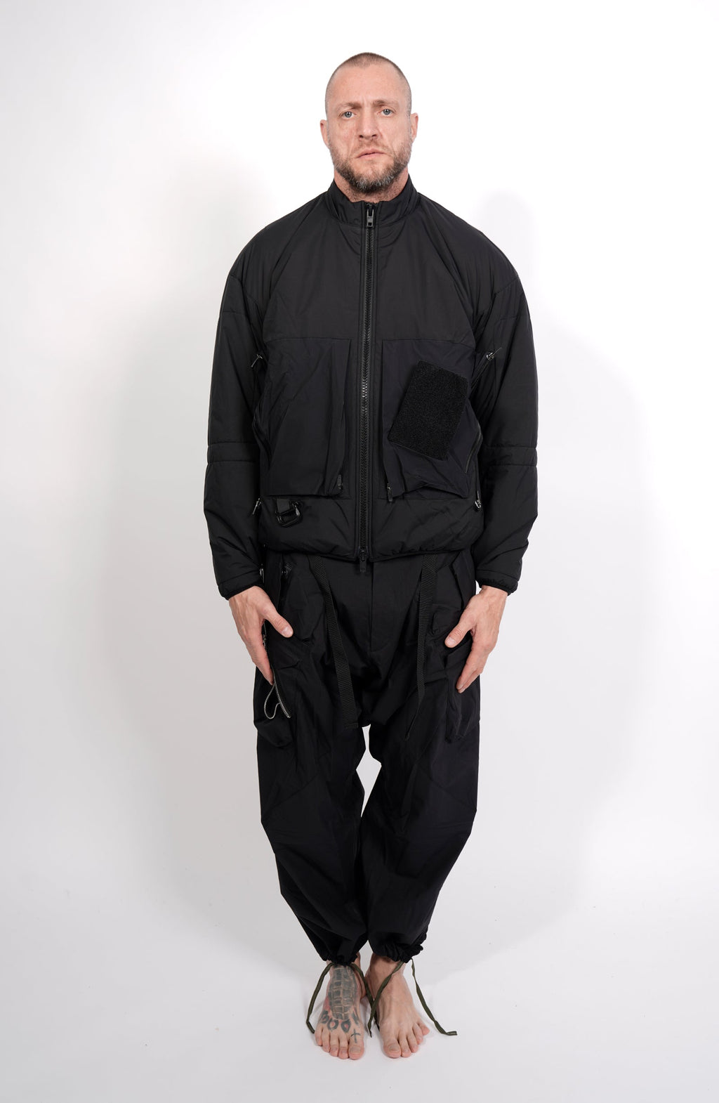 Acronym - Encapsulated Nylon Ultrawide Drawcord Cargo Trouser
