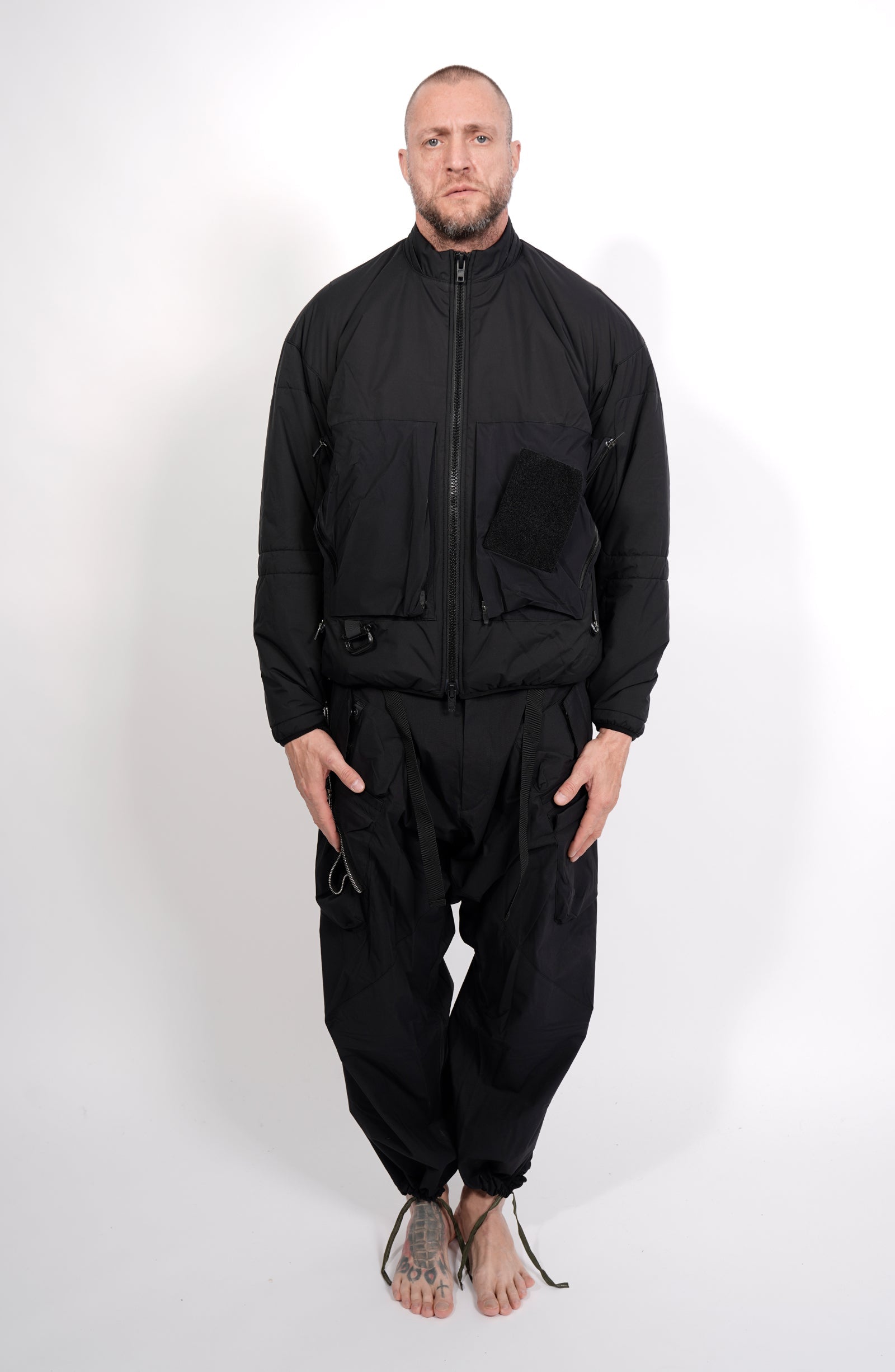 Acronym - Encapsulated Nylon Ultrawide Drawcord Cargo Trouser