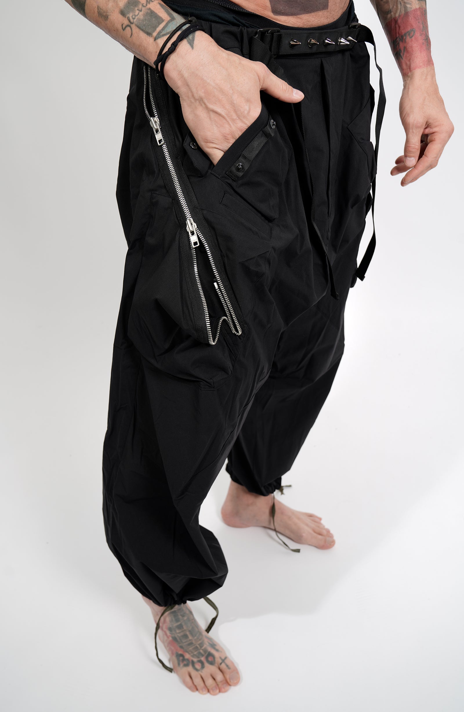 Acronym - Encapsulated Nylon Ultrawide Drawcord Cargo Trouser