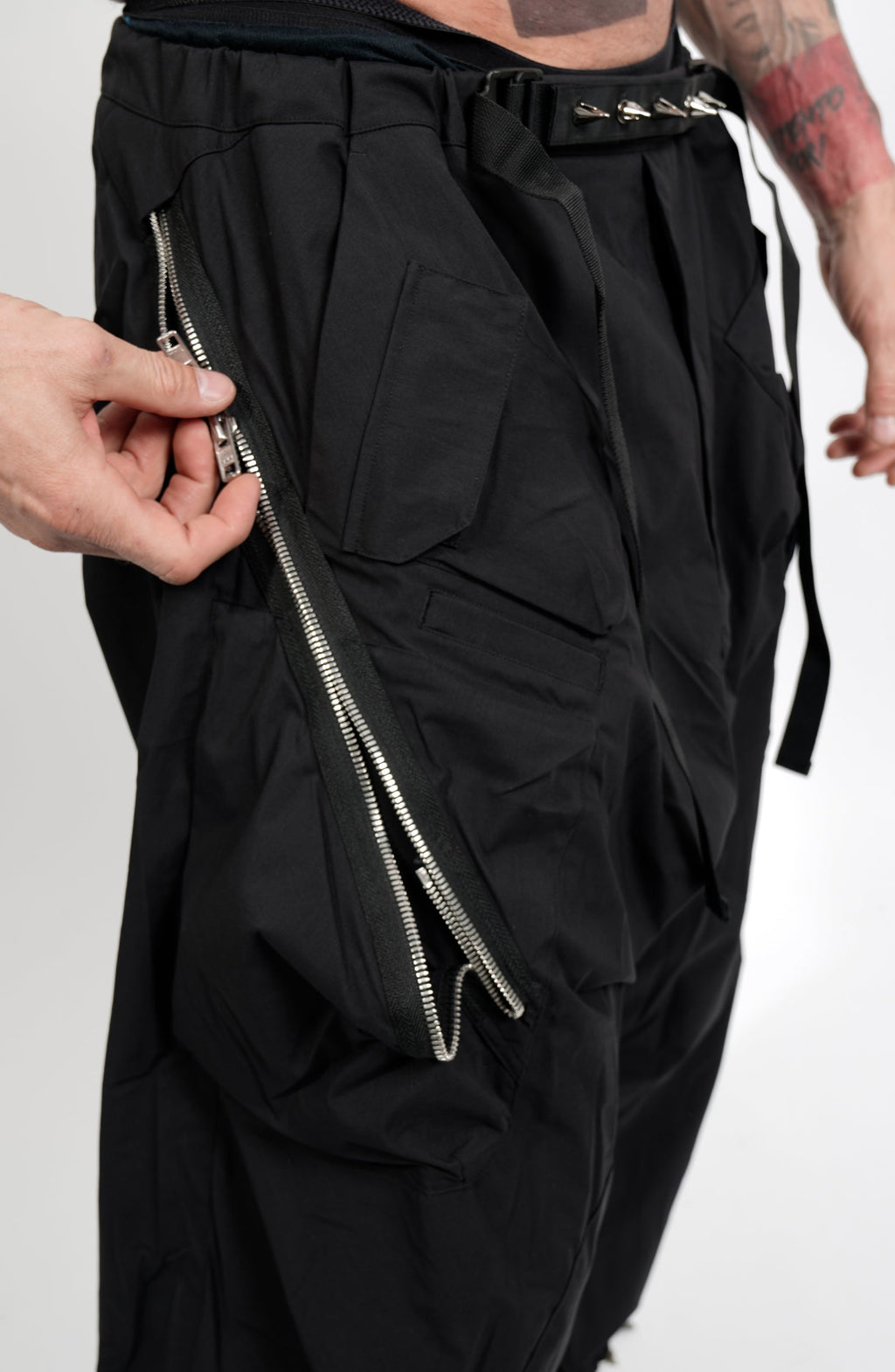 Acronym - Encapsulated Nylon Ultrawide Drawcord Cargo Trouser