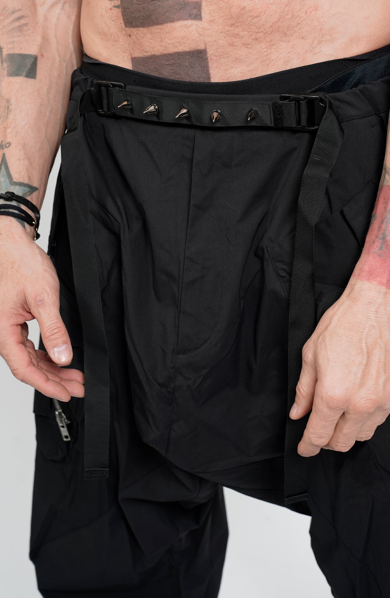 Acronym - Encapsulated Nylon Ultrawide Drawcord Cargo Trouser