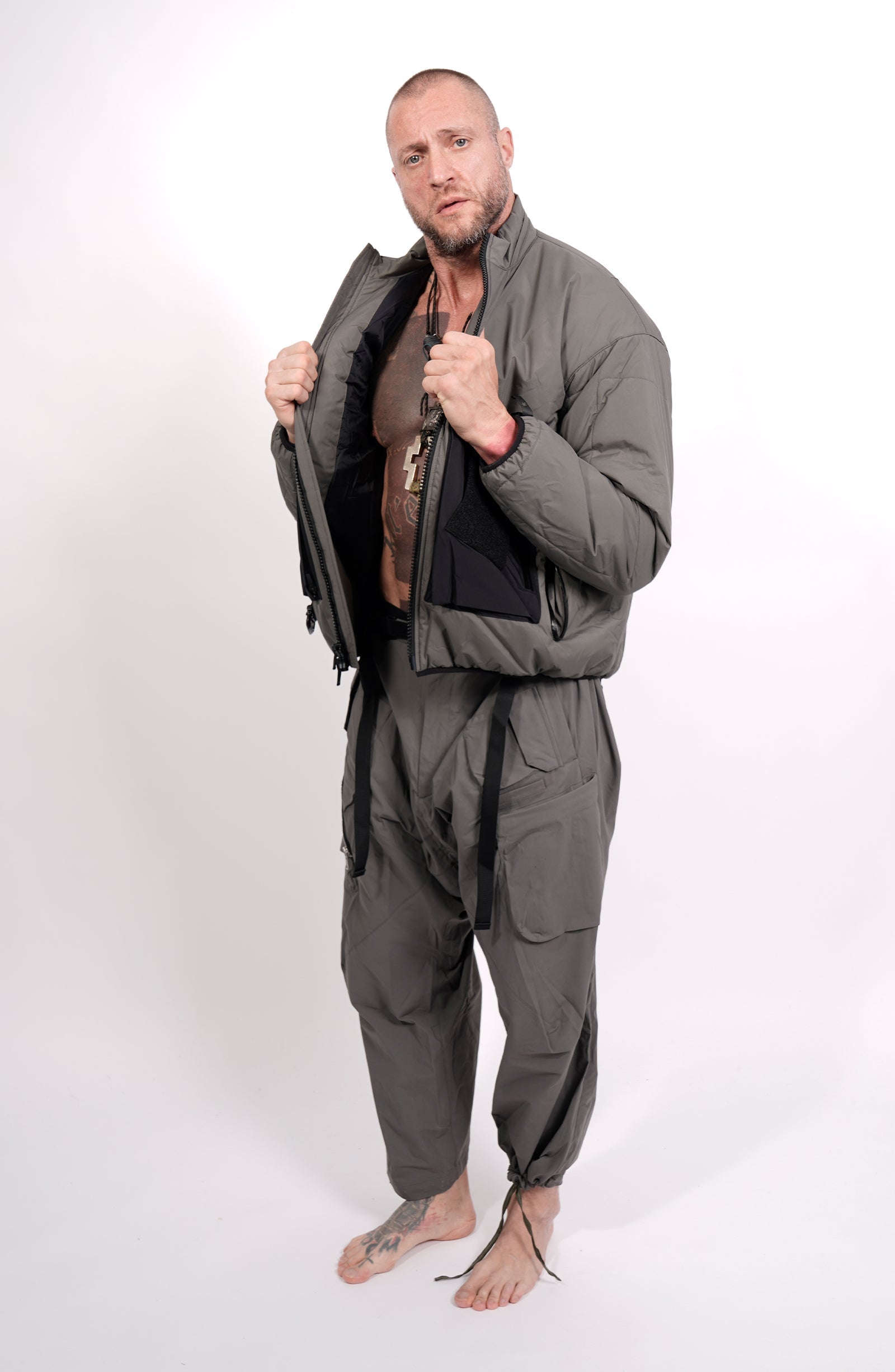 Acronym - Encapsulated Nylon Ultrawide Drawcord Cargo Trouser