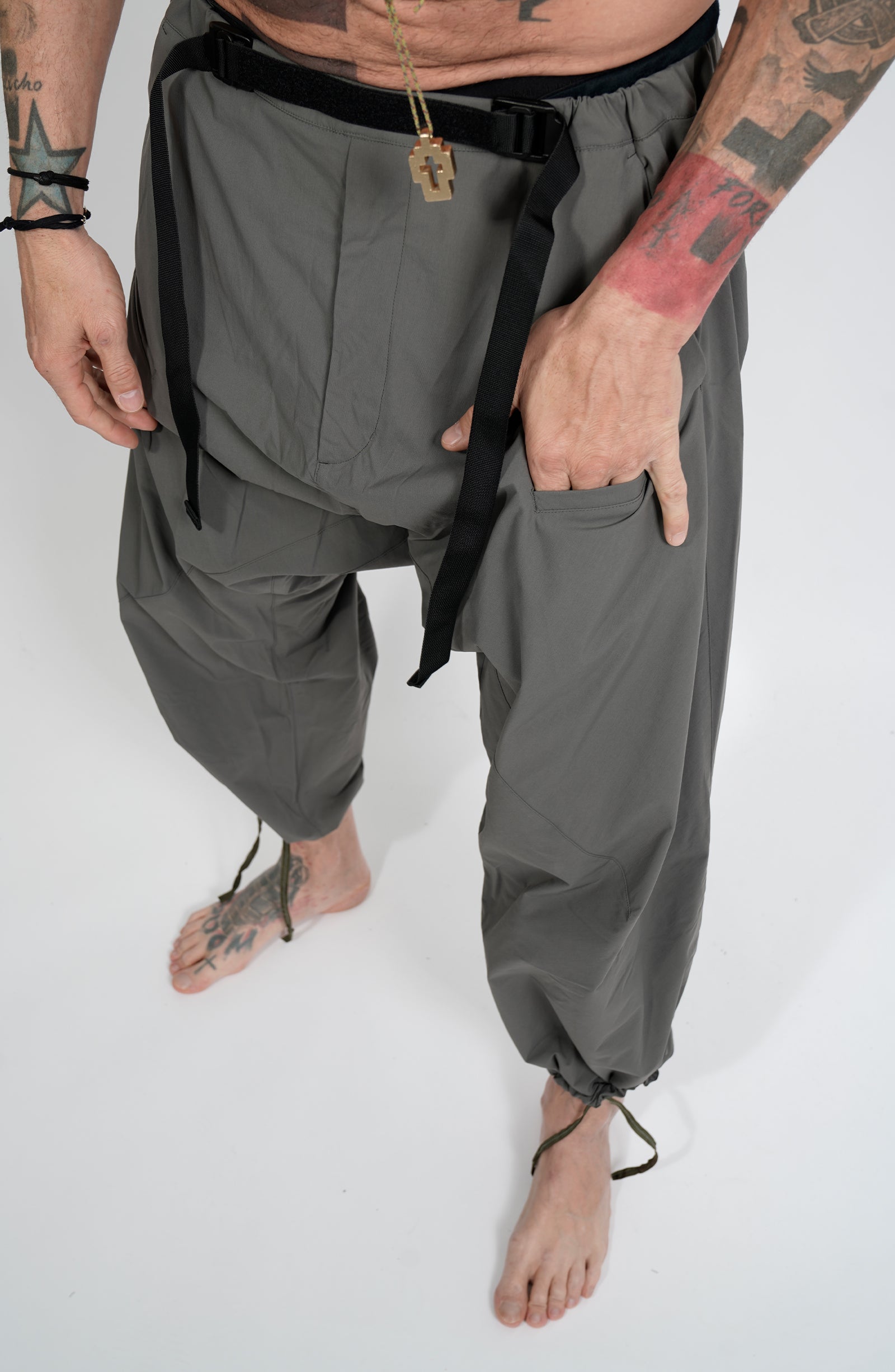 Acronym - Encapsulated Nylon Ultrawide Drawcord Trouser