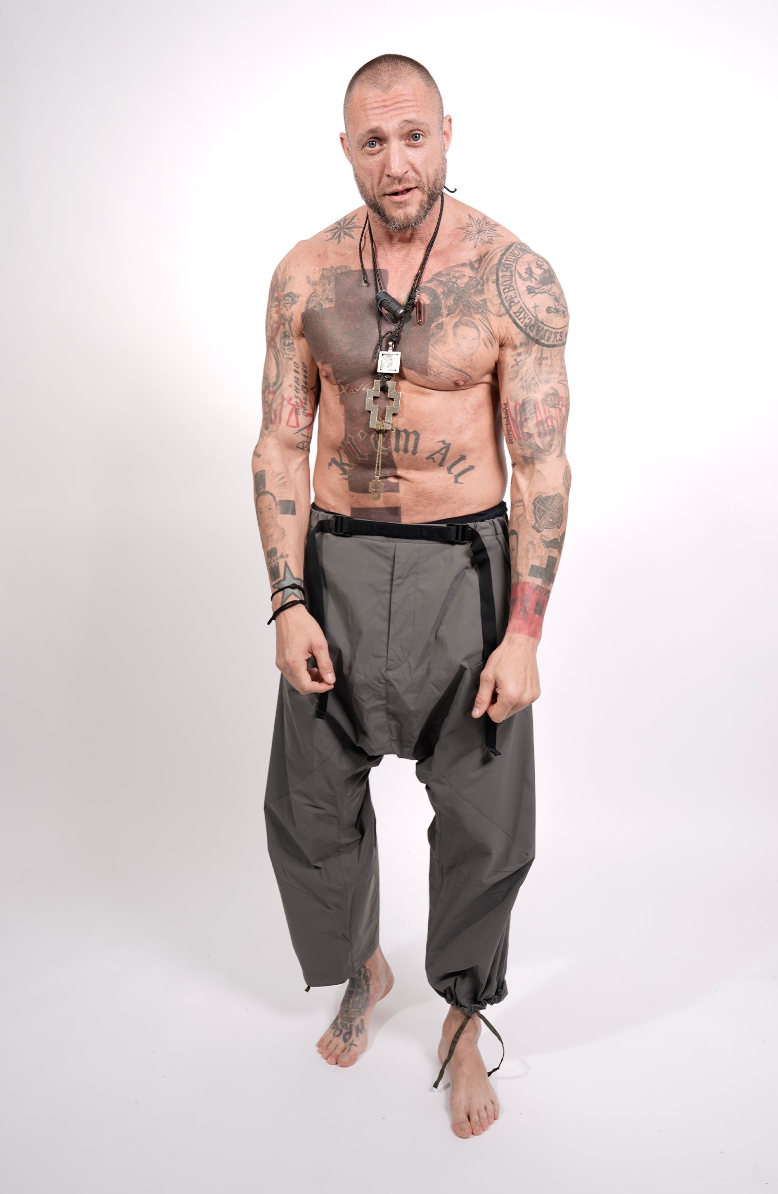 Acronym - Encapsulated Nylon Ultrawide Drawcord Trouser