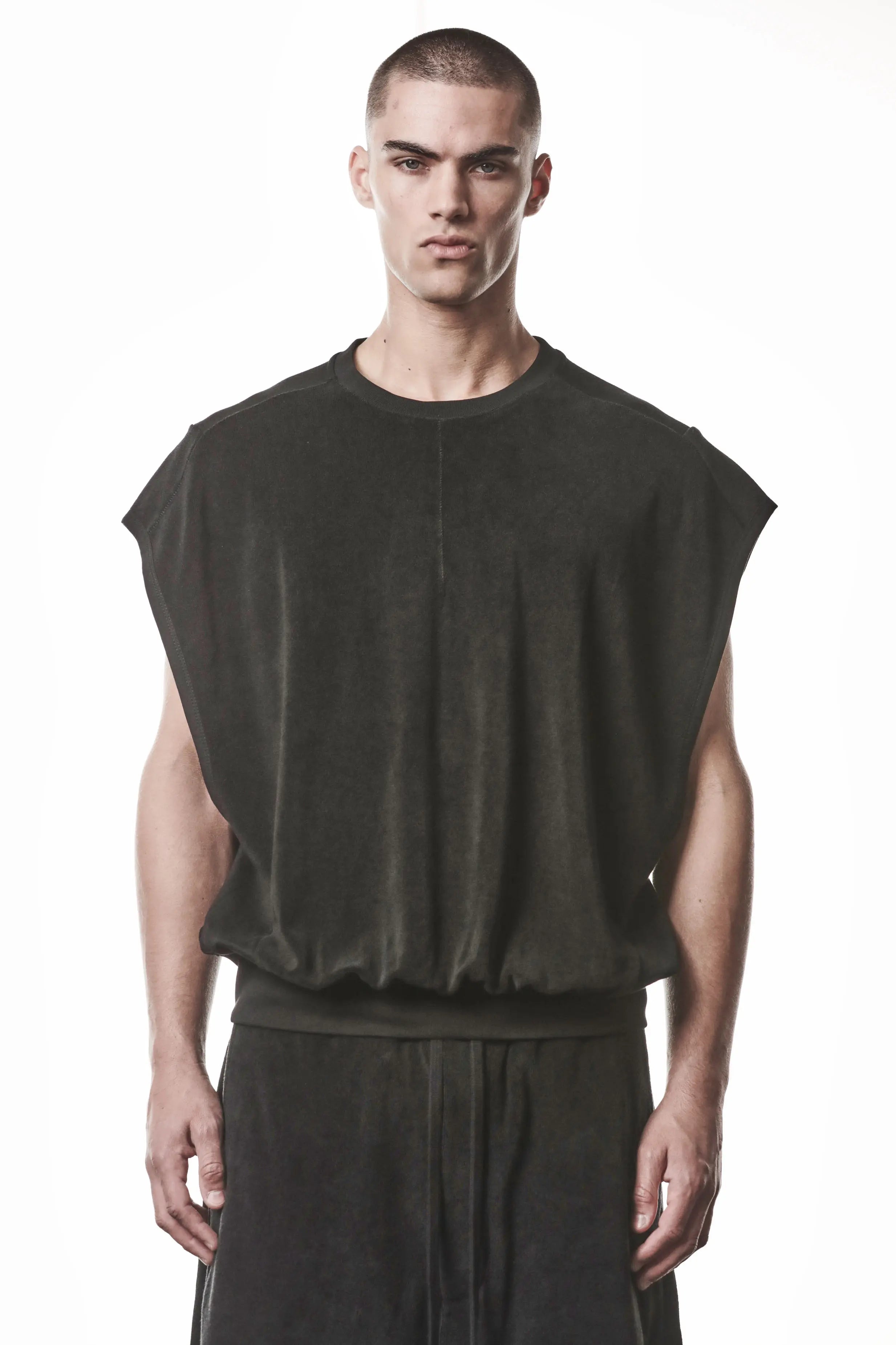 Thom Krom - Oversized Cotton Tank - Black