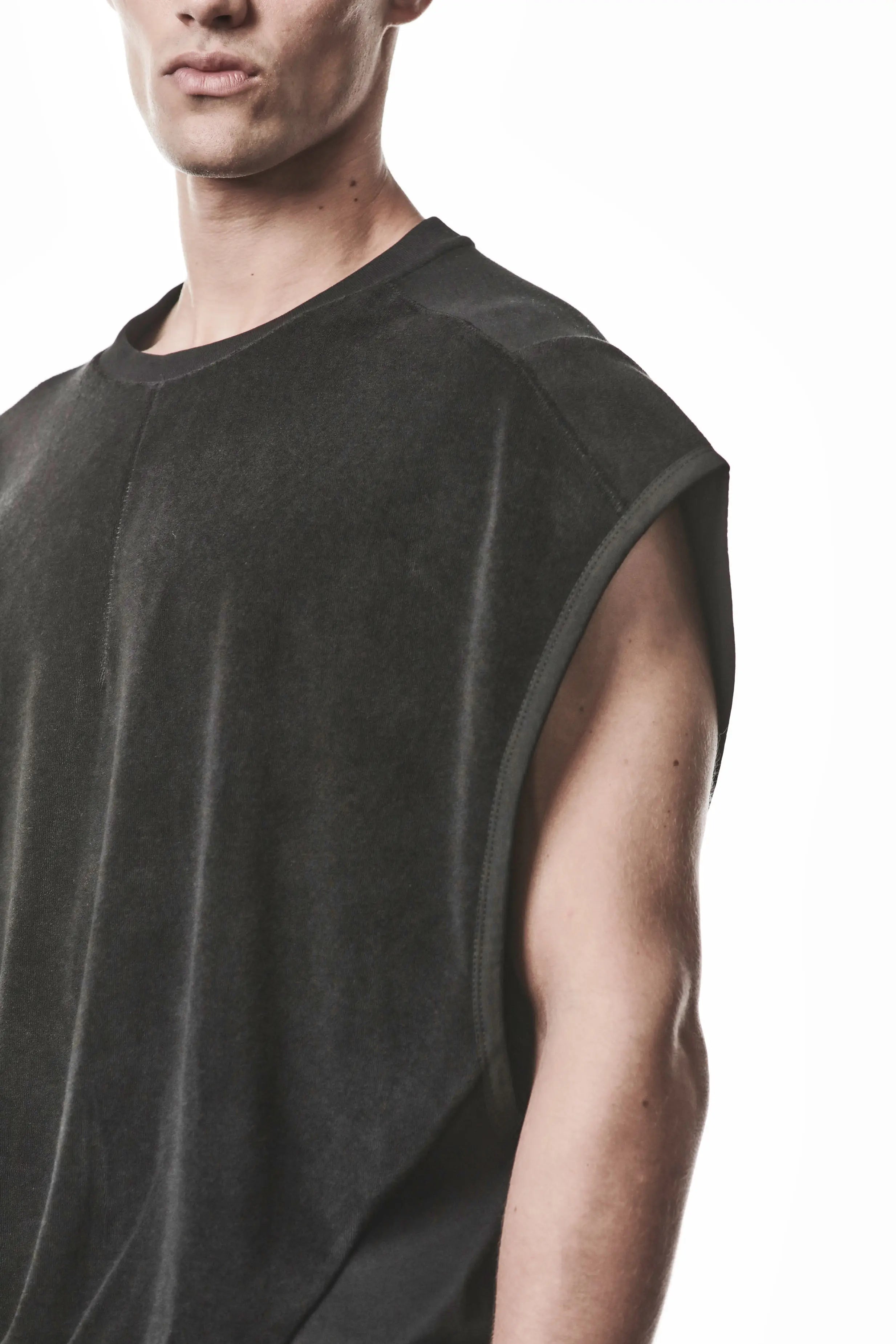 Thom Krom - Oversized Cotton Tank - Black
