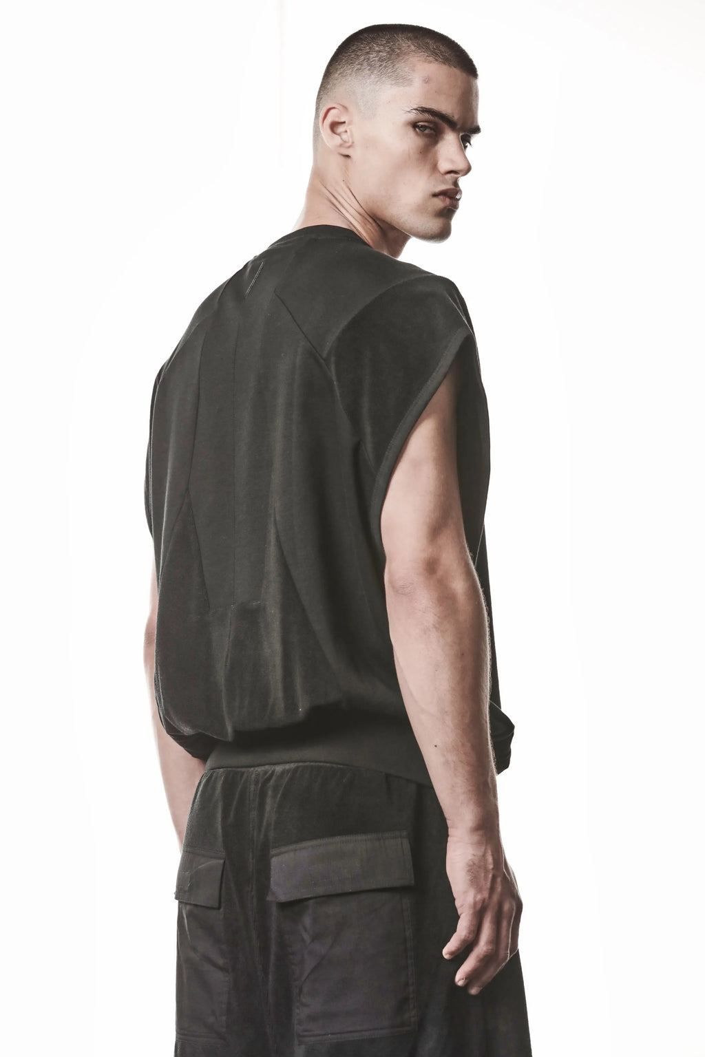 Thom Krom - Oversized Cotton Tank - Black