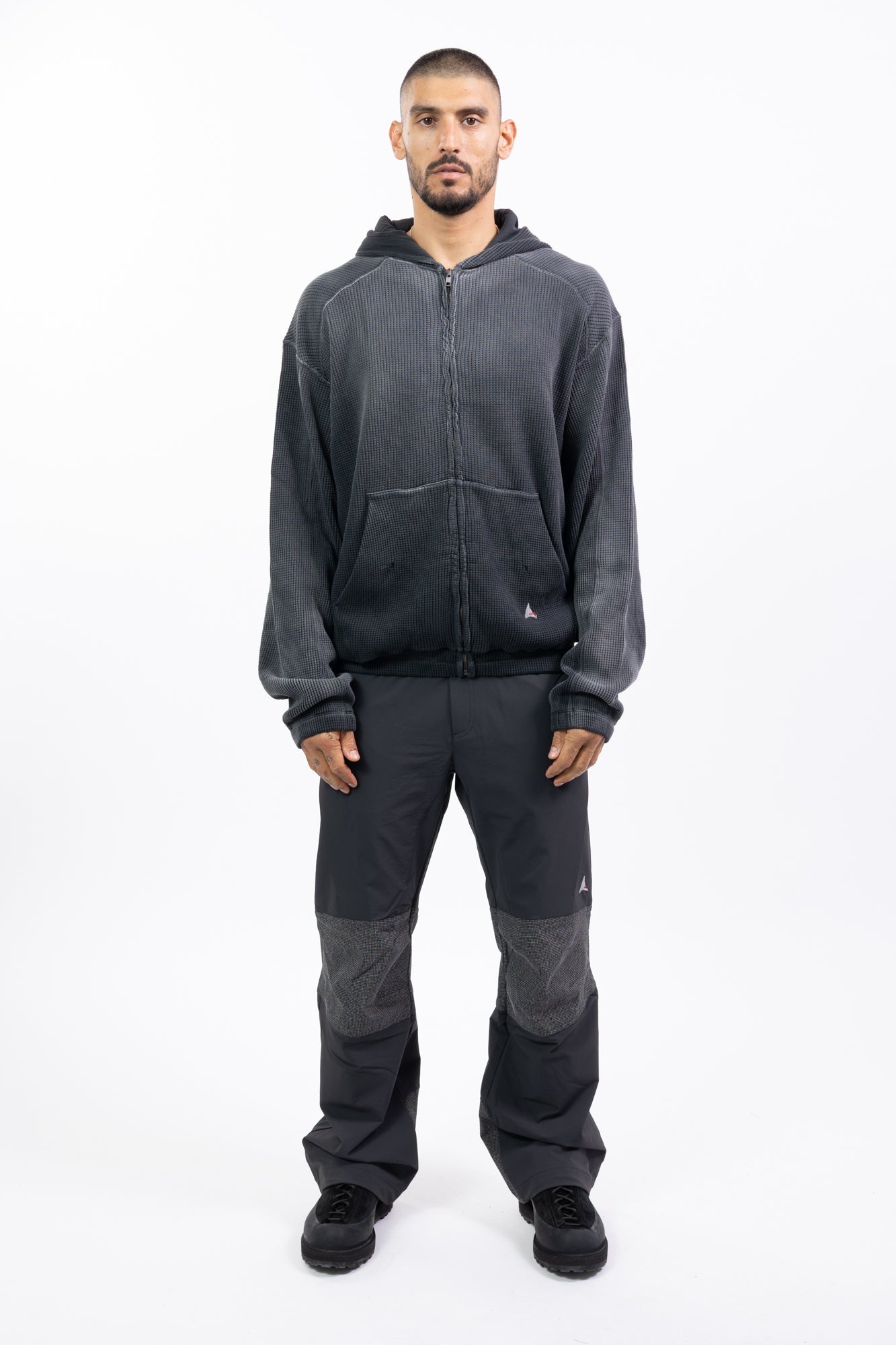 Roa Hiking - Waffle Zip Up Hoodie – HOREN