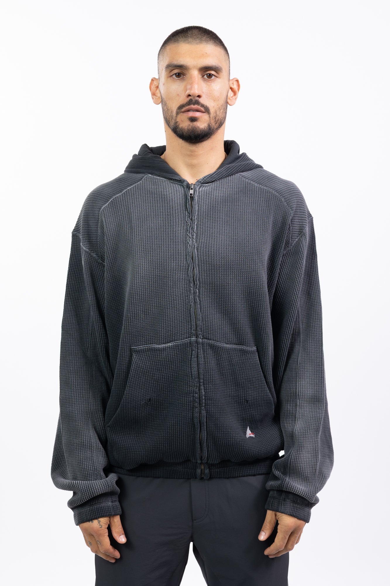 Roa Hiking - Waffle Zip Up Hoodie