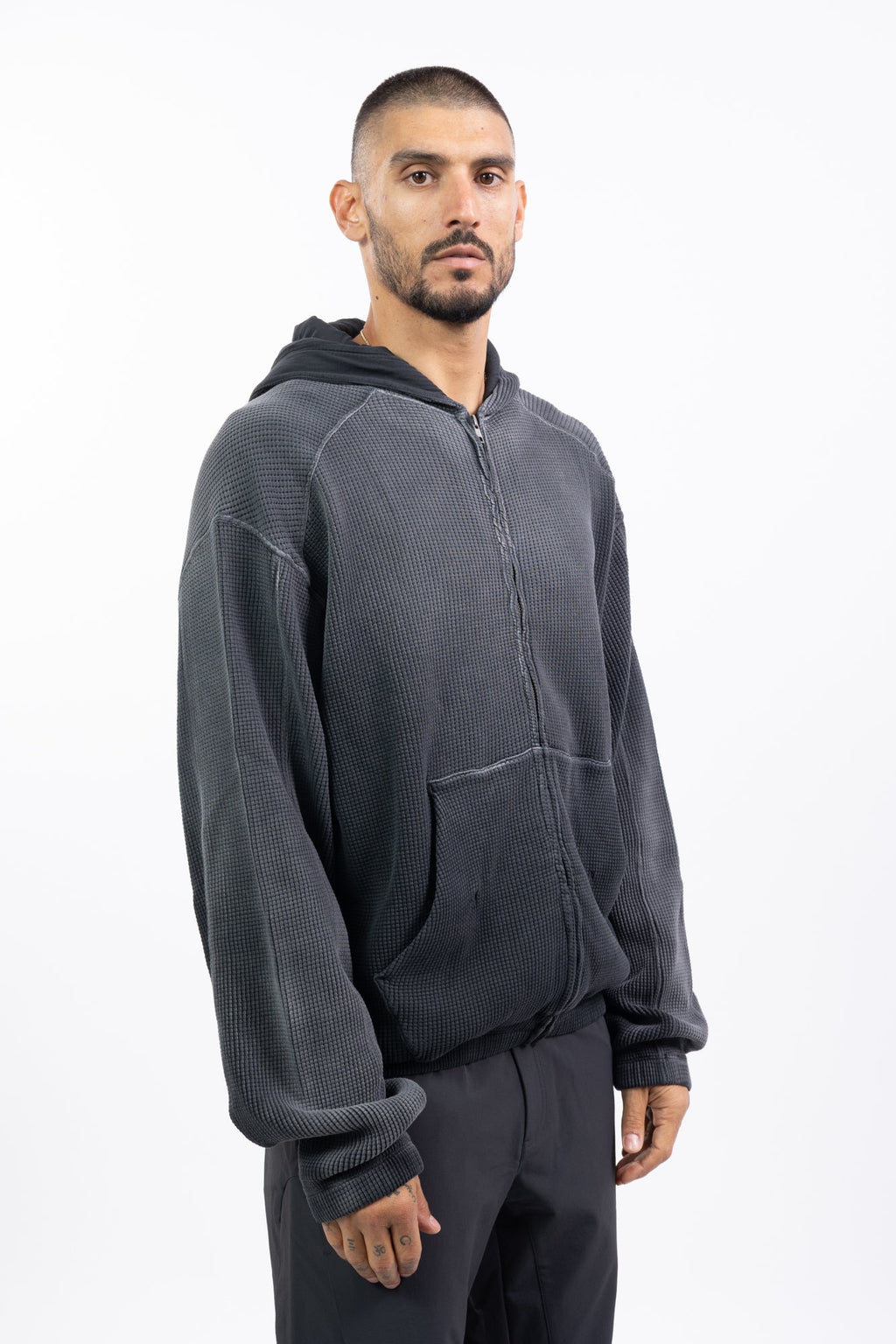 Roa Hiking - Waffle Zip Up Hoodie
