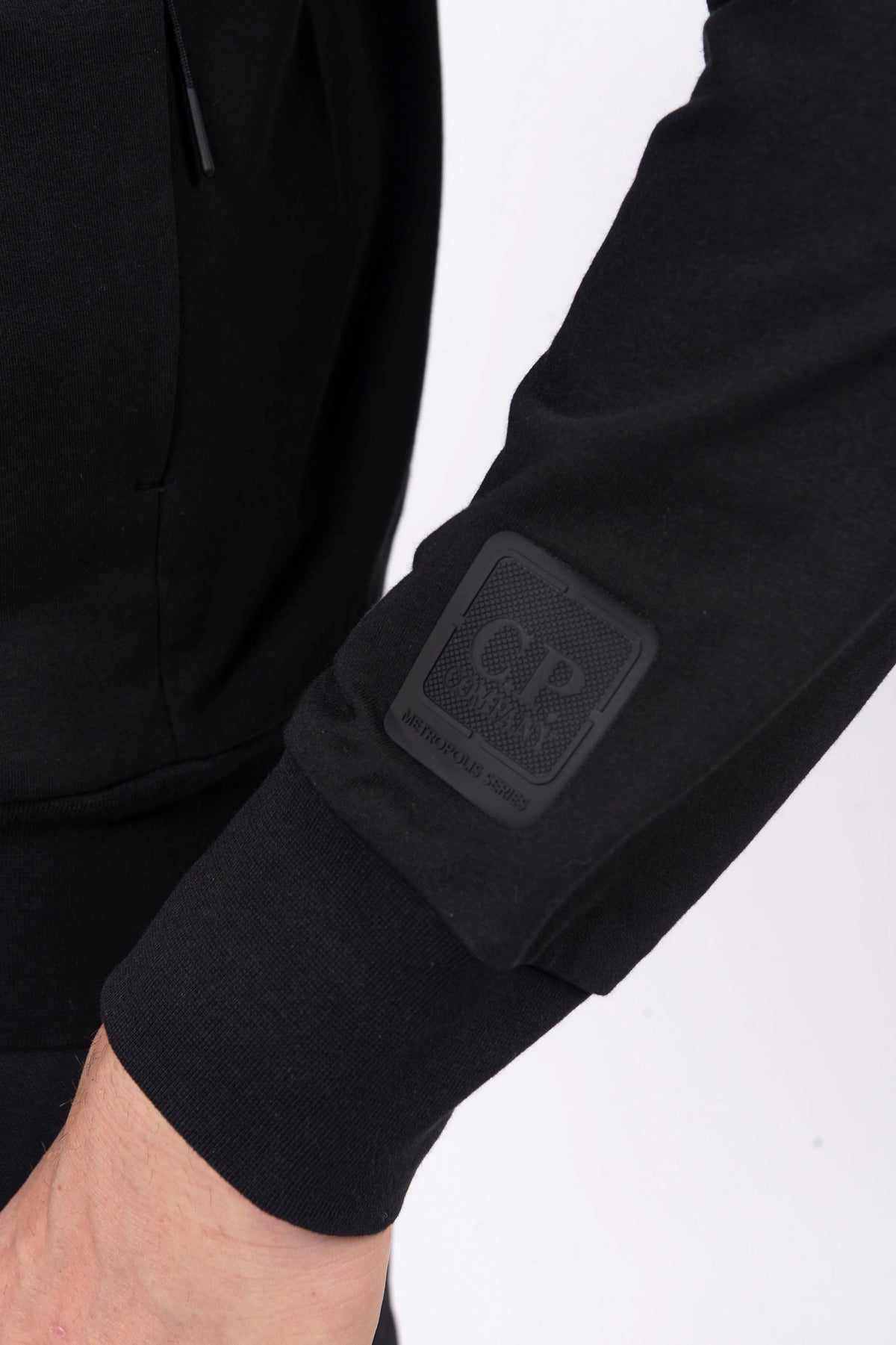 C.P. Company Metropolis Series -  Stretch Fleece Hooded Sweatshirt