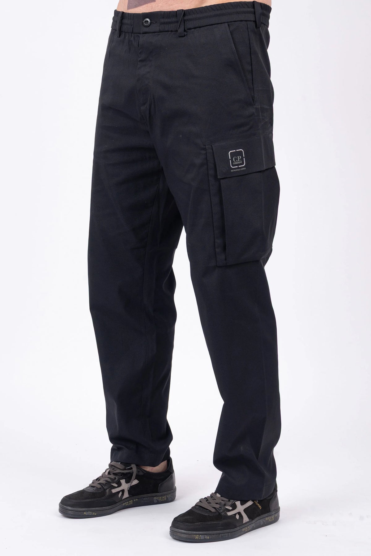 C.P. Company Metropolis Series -  Technical Panama No Side Seam Cargo Pants
