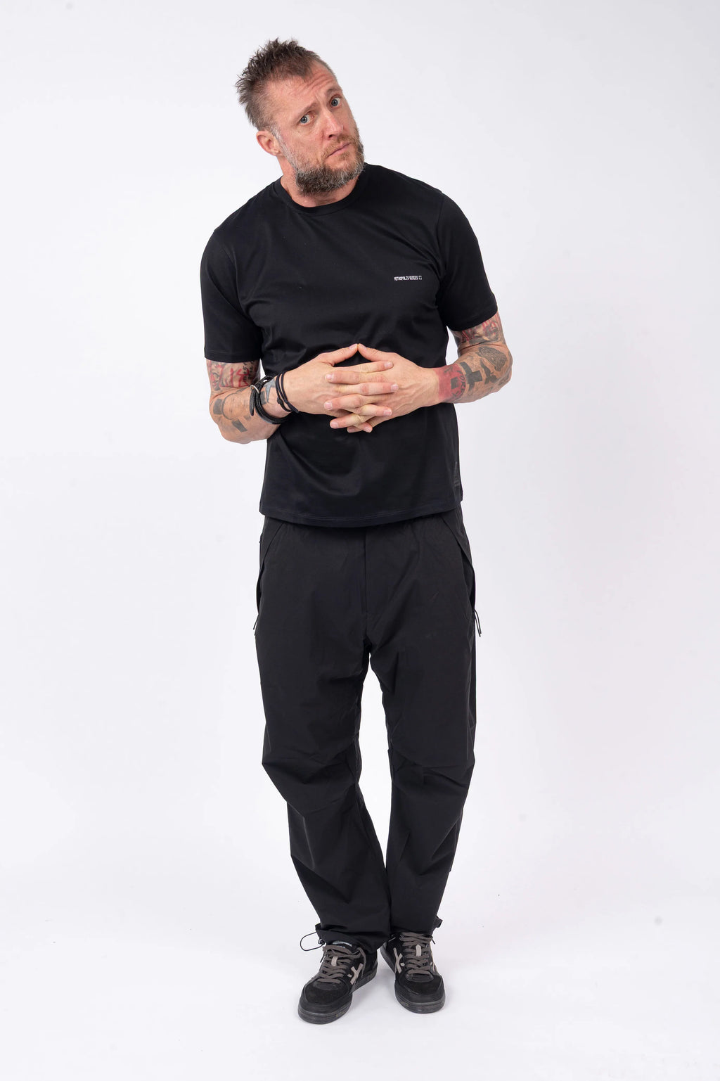 C.P. Company Metropolis Series -  Mercerized Jersey Short Sleeve Crewneck Urban Graphic T-Shirt