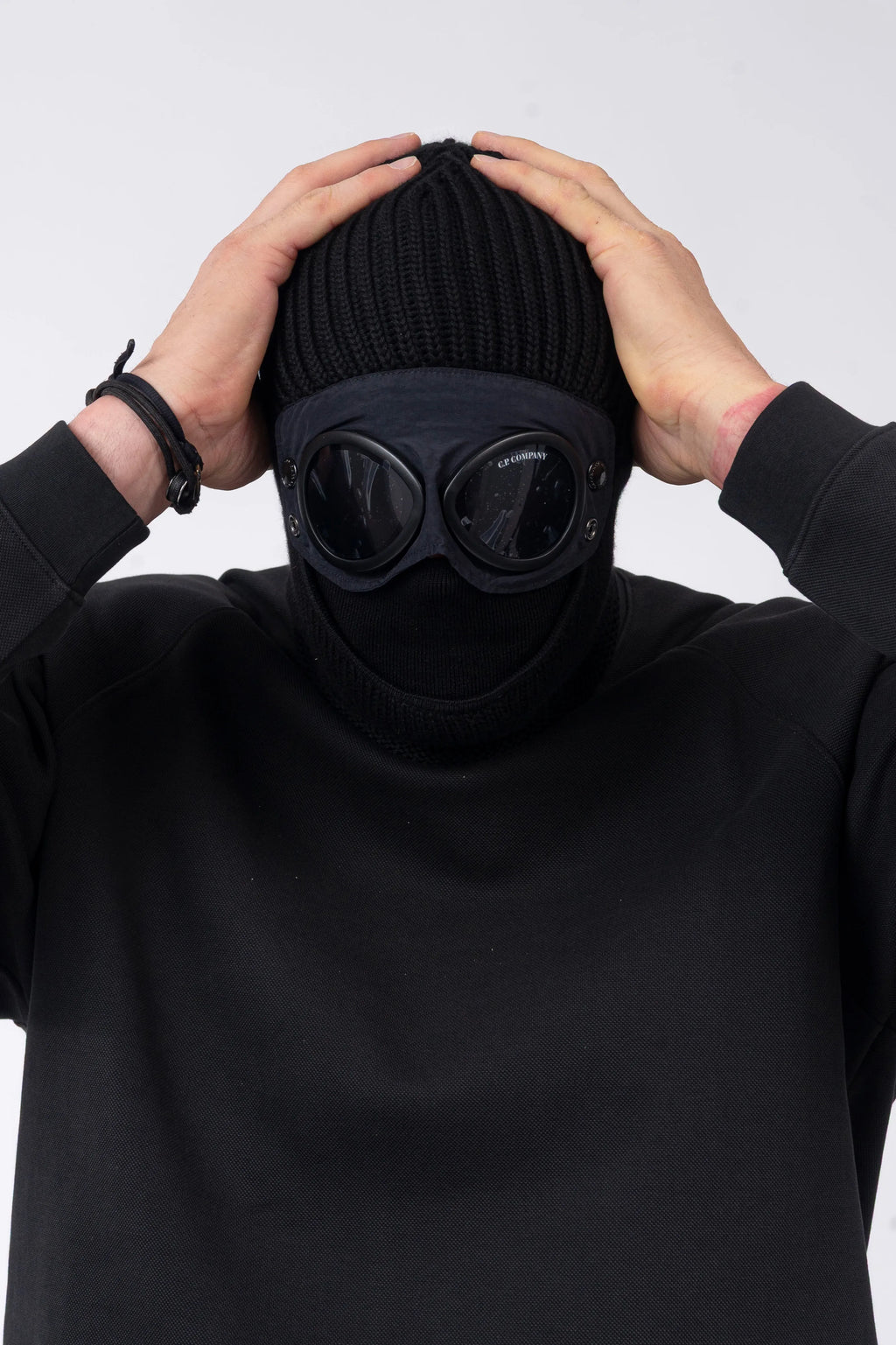 C.P. Company - Extrafine Merino Wool Goggle Balaclava
