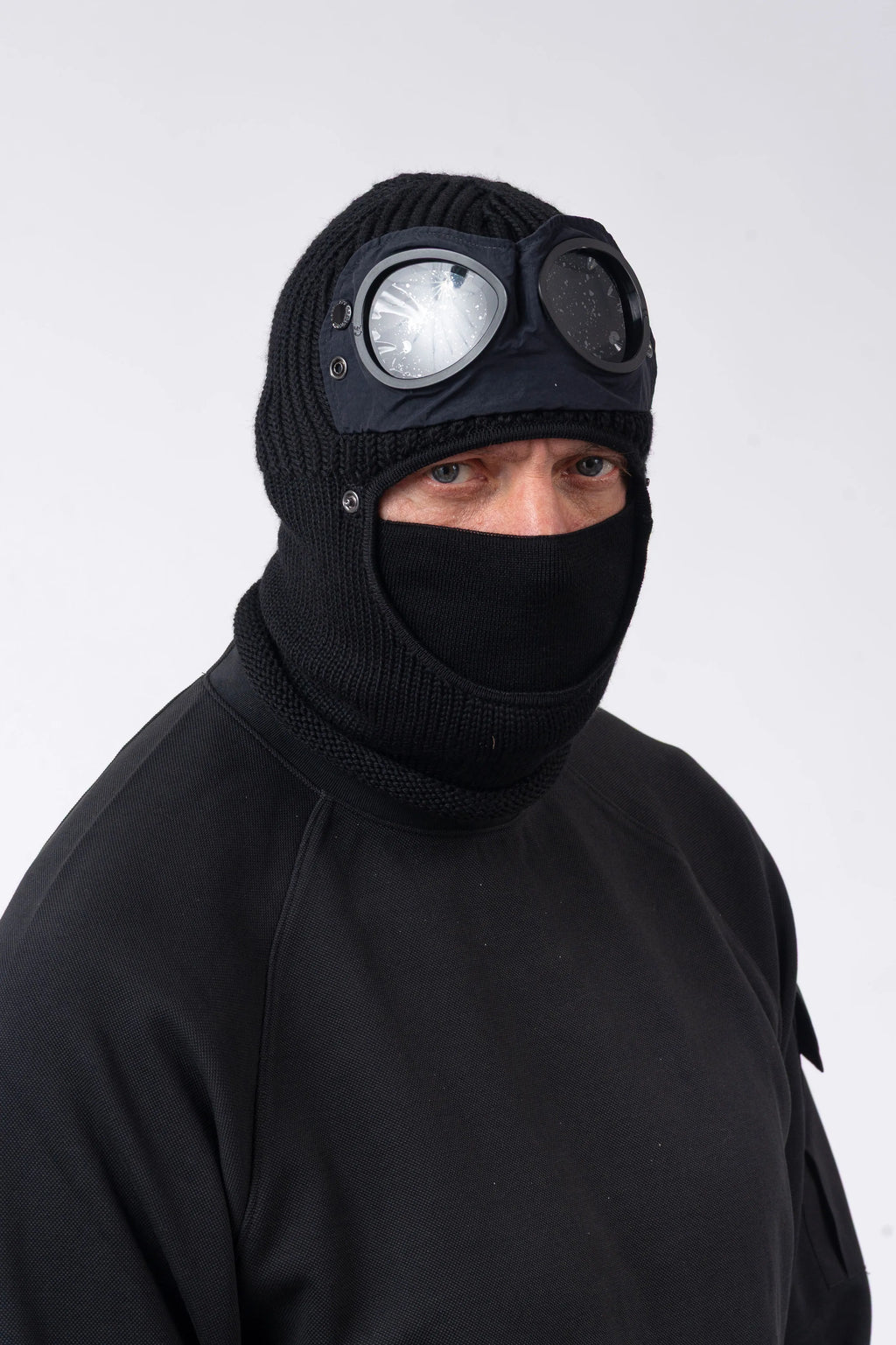 C.P. Company - Extrafine Merino Wool Goggle Balaclava