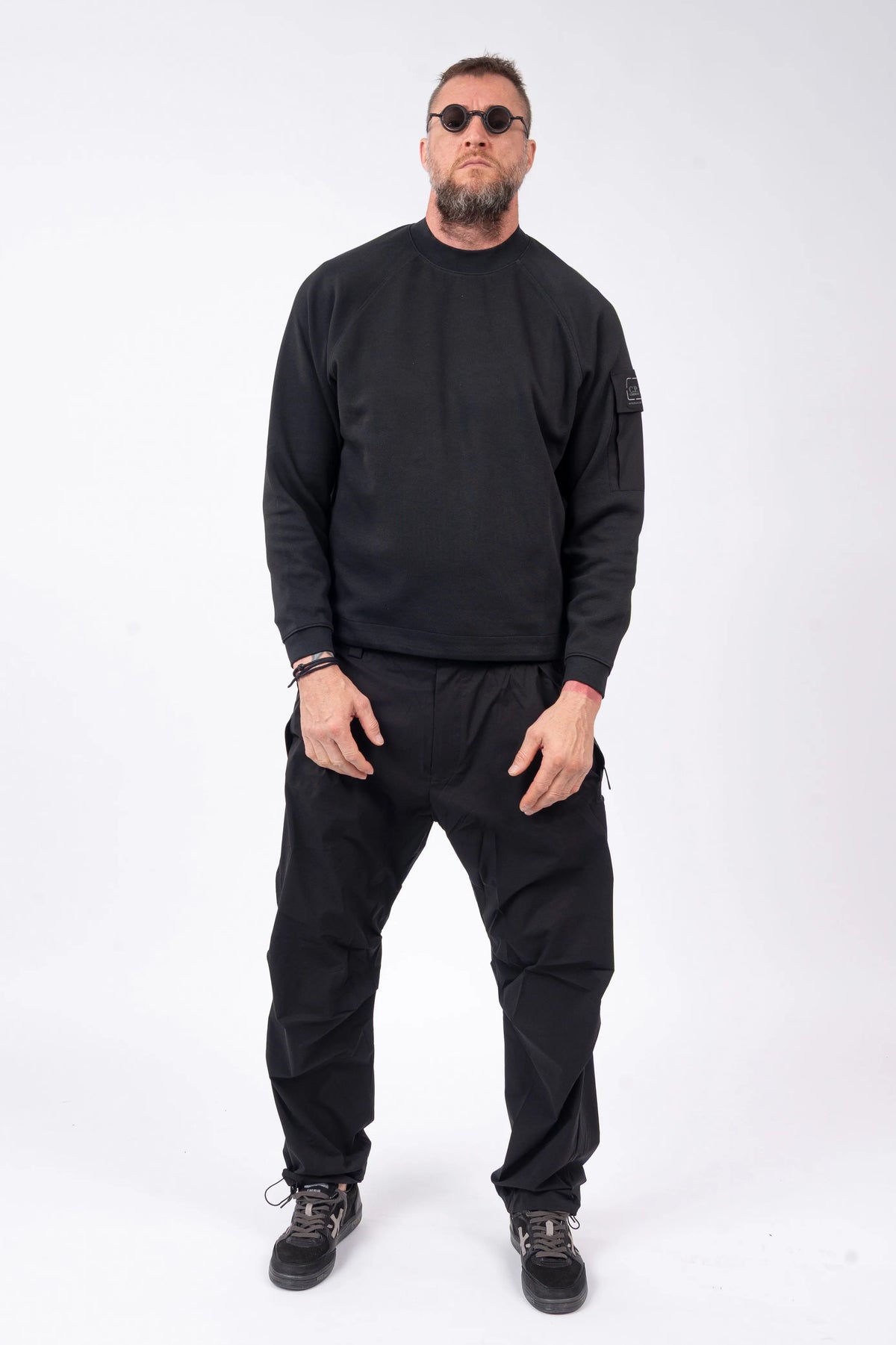 C.P. Company Metropolis Series -  Double Face Piquet Crewneck Sweatshirt