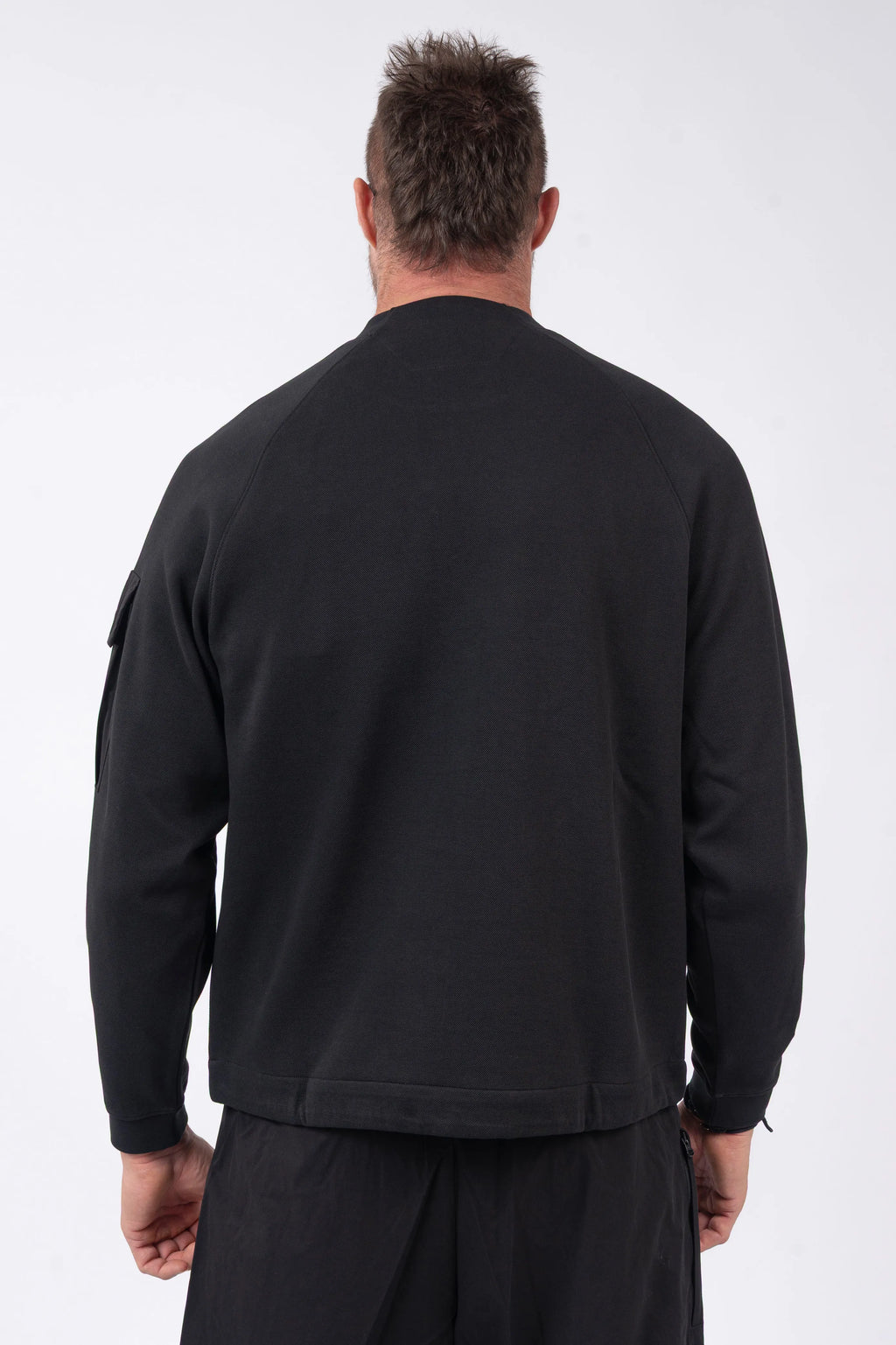 C.P. Company Metropolis Series -  Double Face Piquet Crewneck Sweatshirt