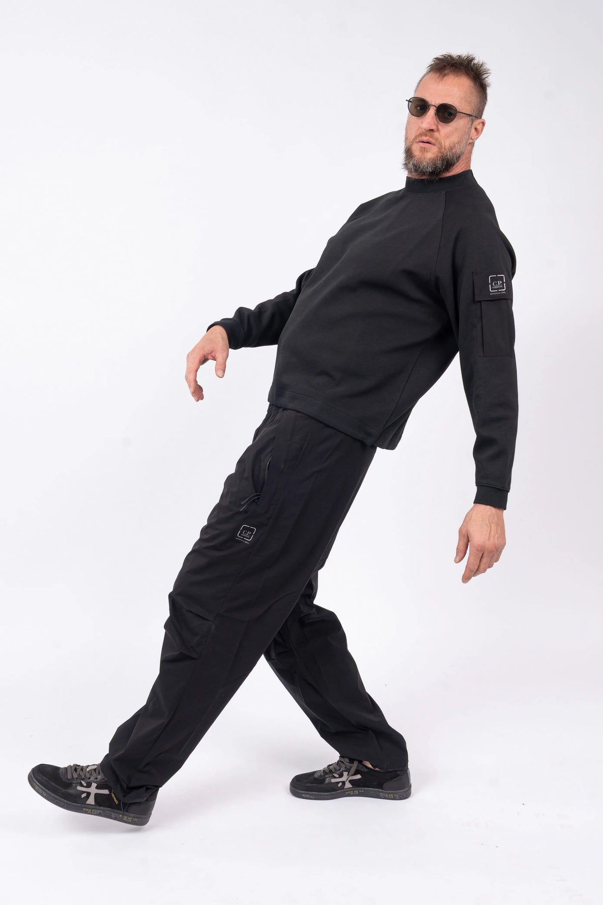 C.P. Company Metropolis Series -  Double Face Piquet Crewneck Sweatshirt