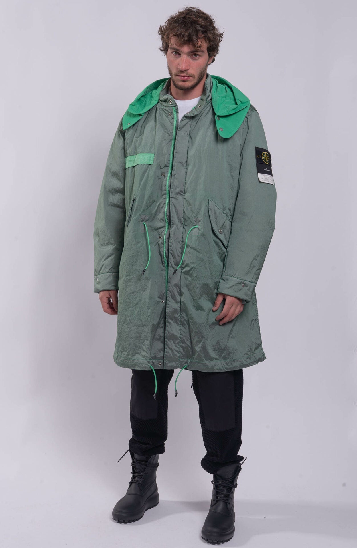 Stone Island - Fishtail Parka - Green