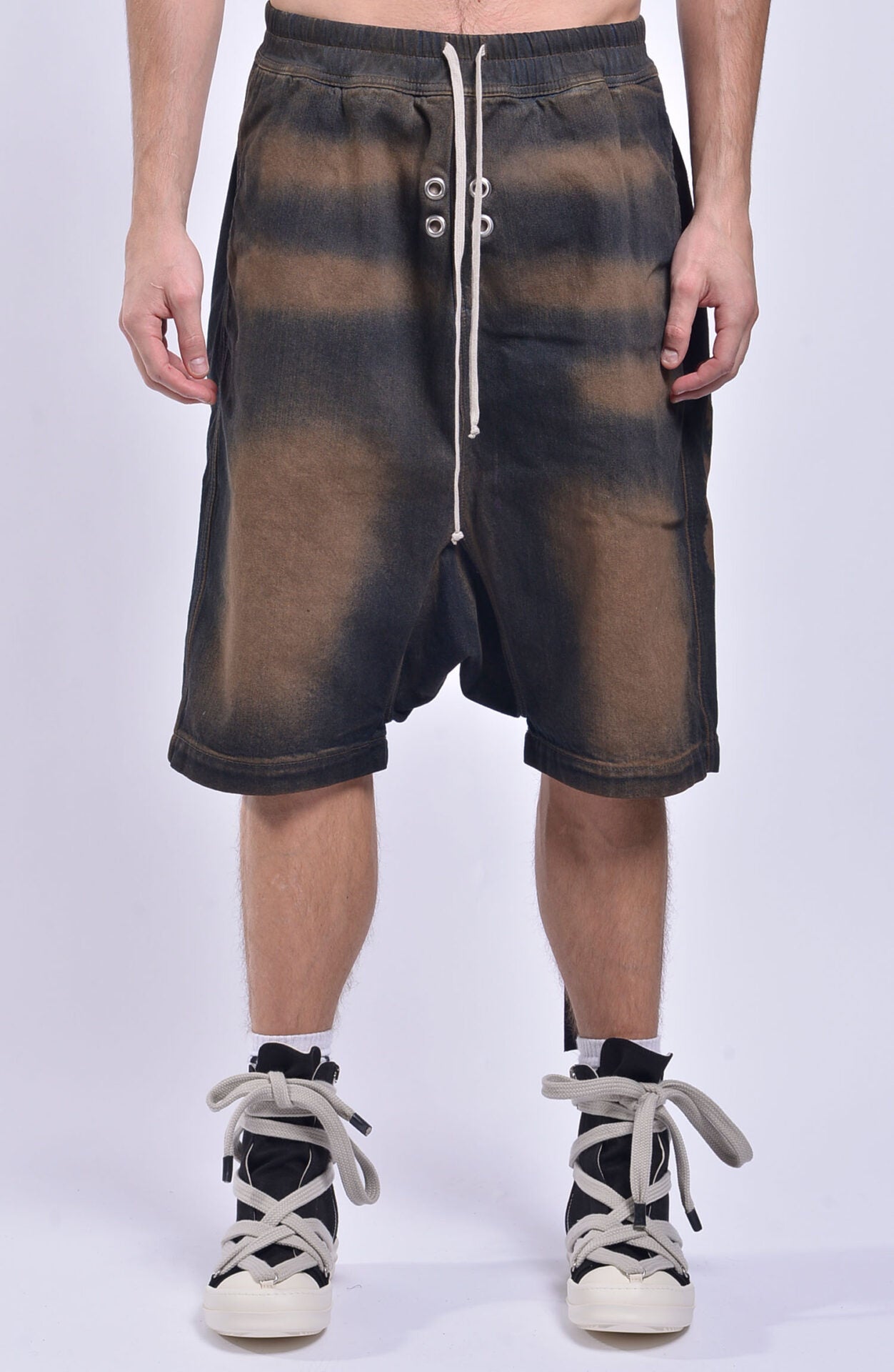 Rick Owens DRKSHDW - Denim Shorts Gimp