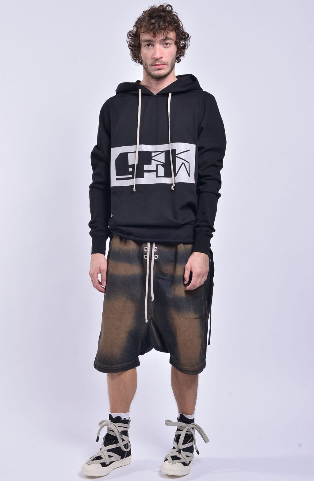 Rick Owens DRKSHDW - Denim Shorts Gimp