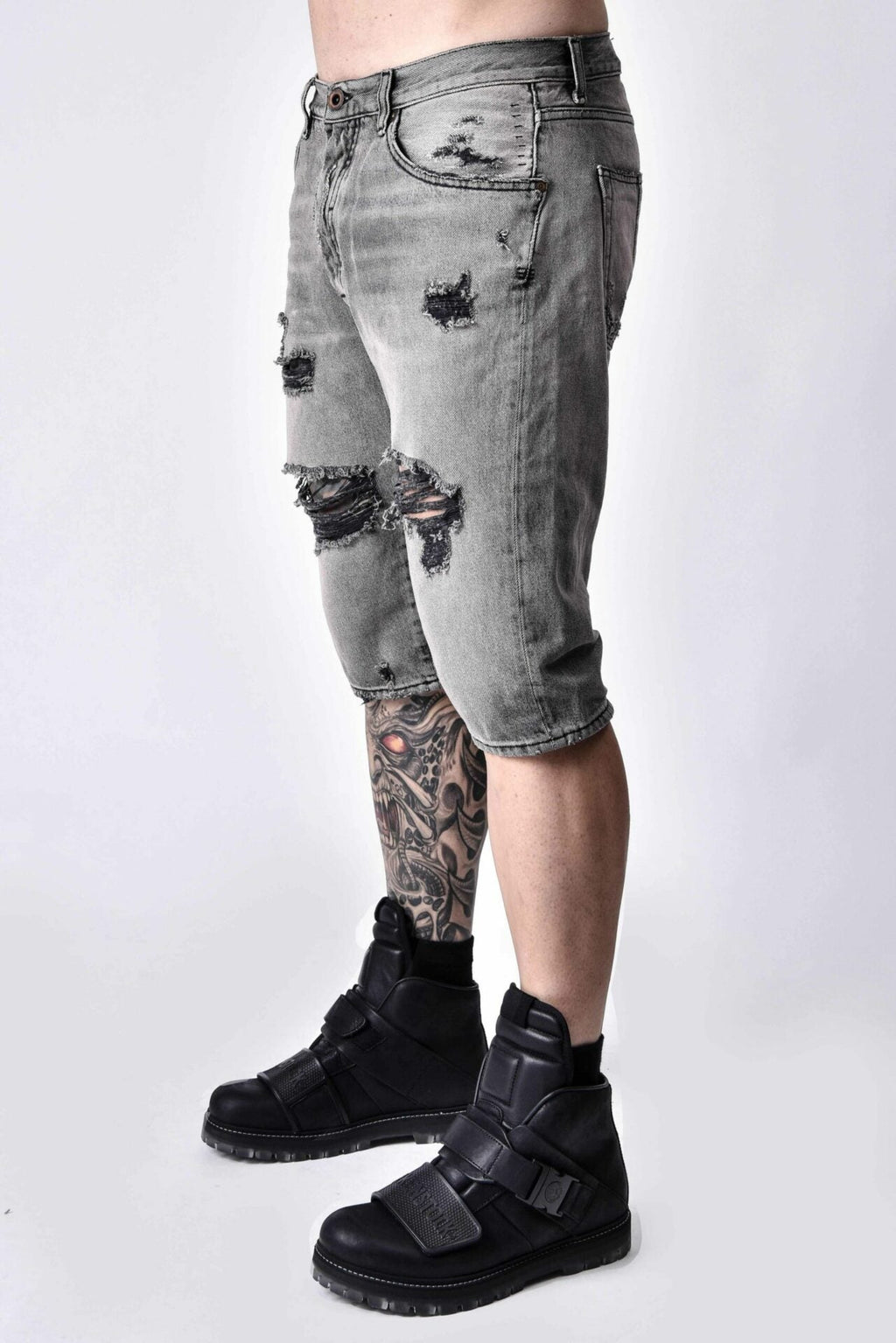 Unravel Project - Denim Shorts