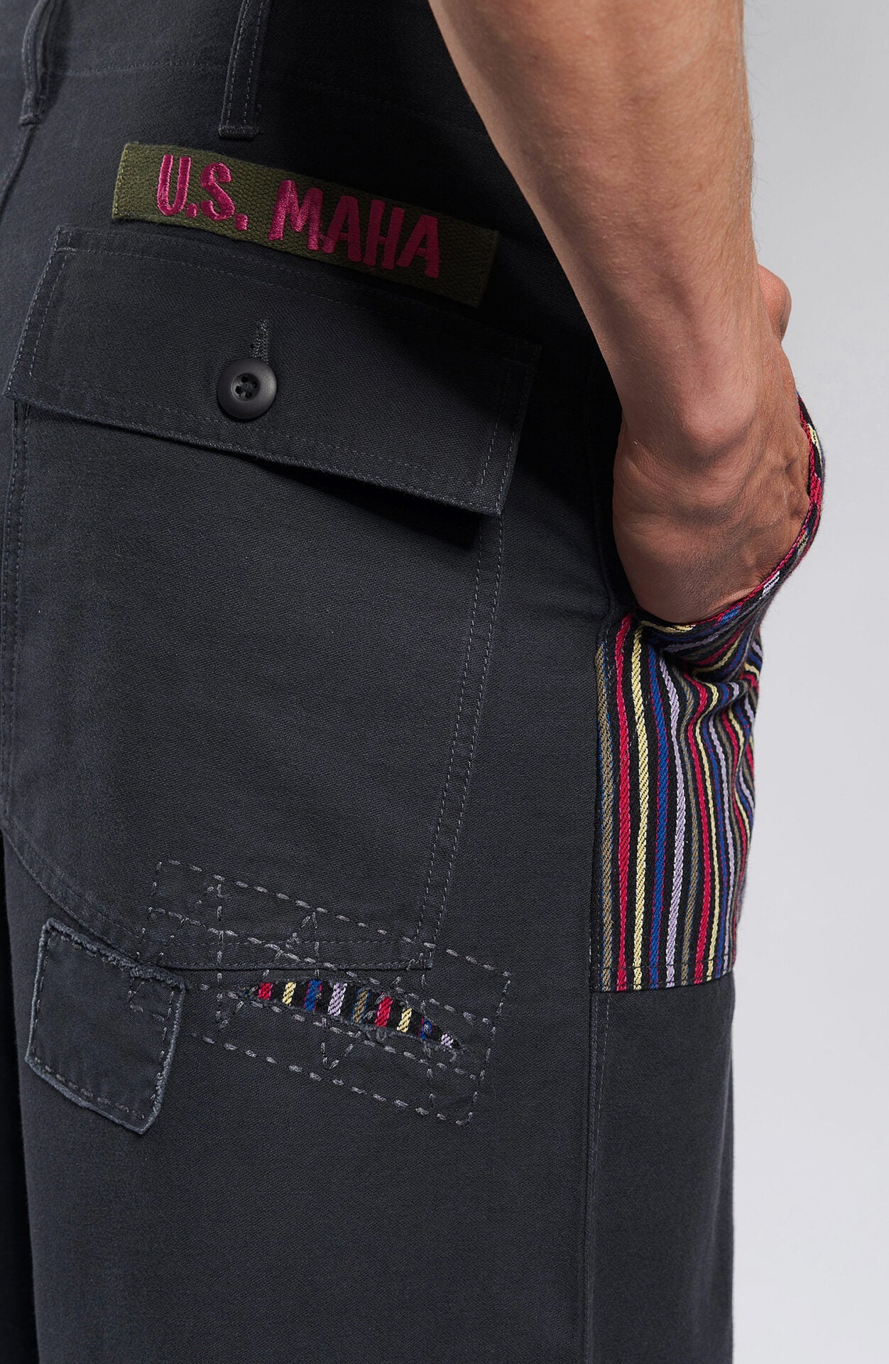 Maharishi - Boro Yard Shorts