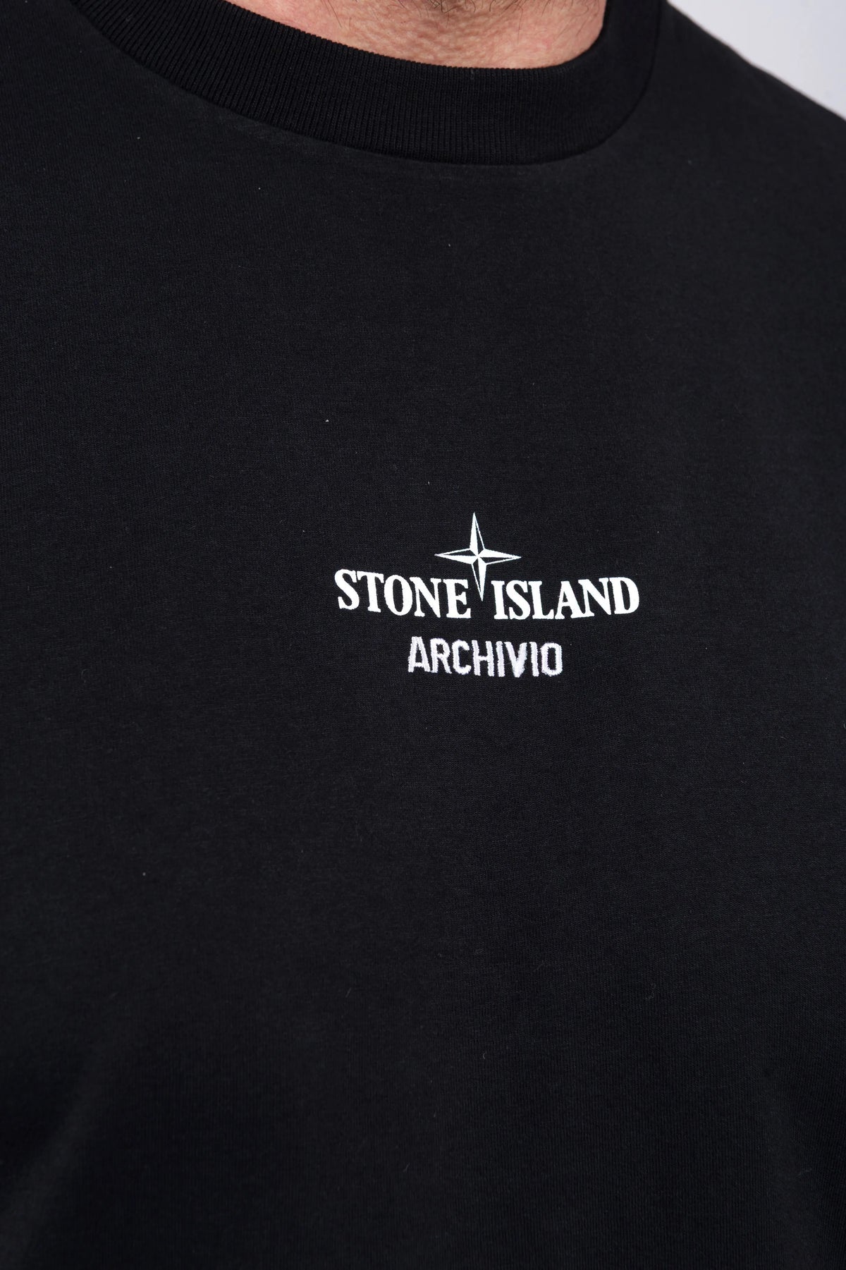 Stone Island - T-Shirt "Archivio" Print