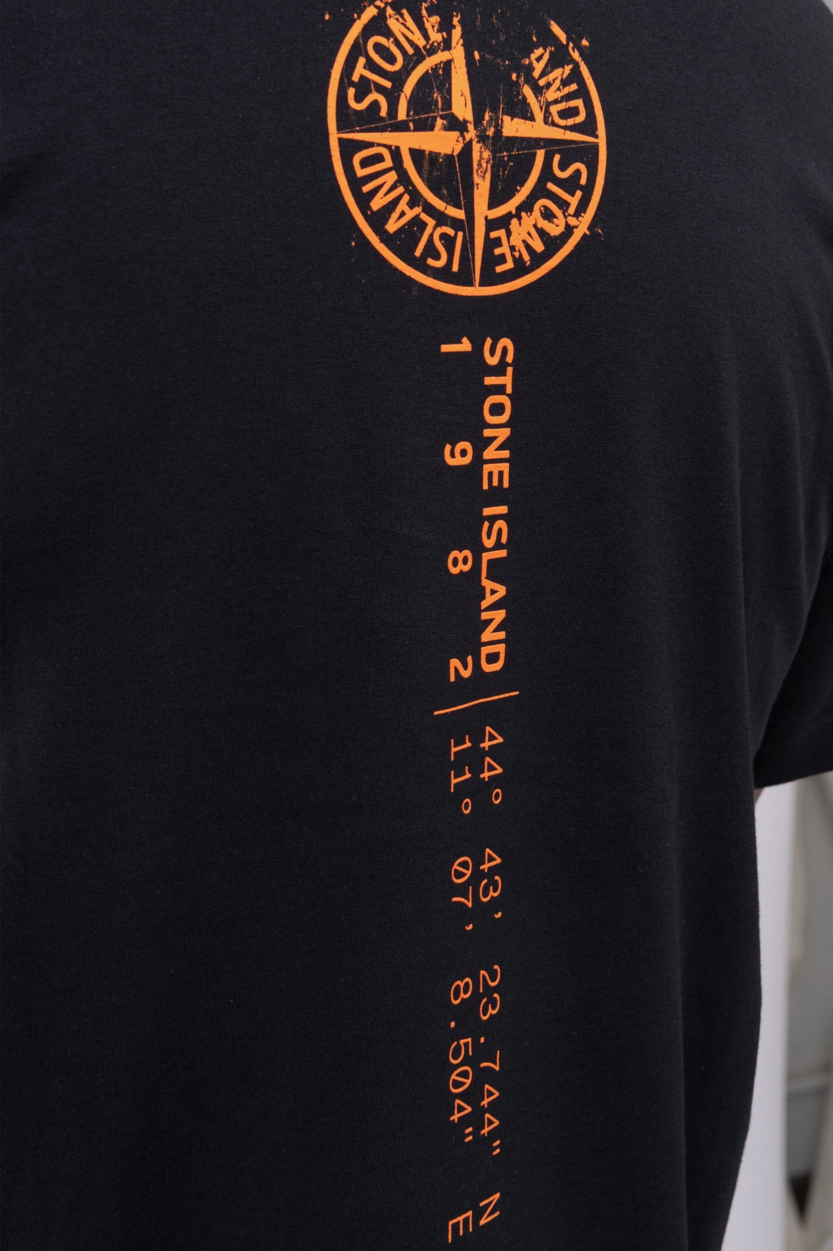 Stone Island - T-Shirt "Vertical Placement" Print