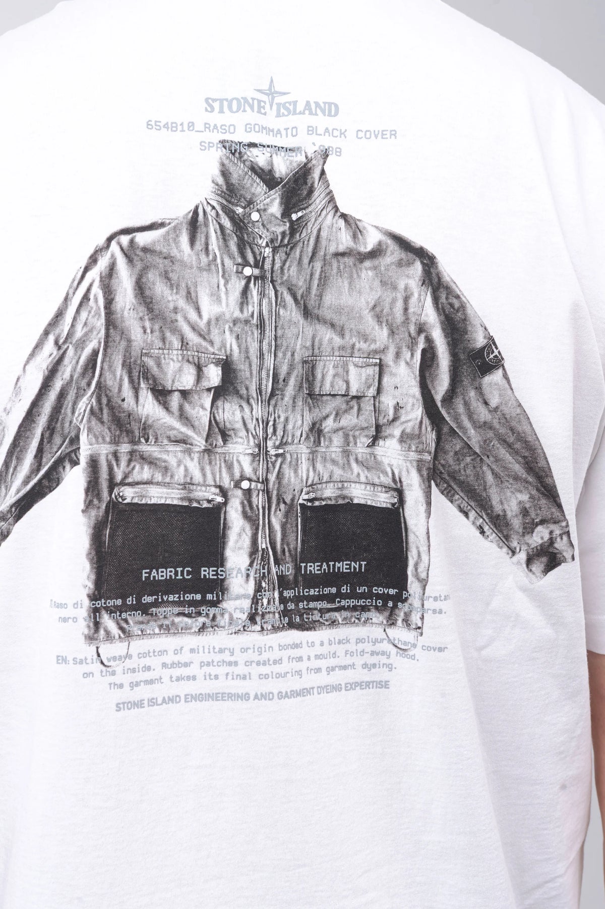Stone Island - T-Shirt "Archivio" Print