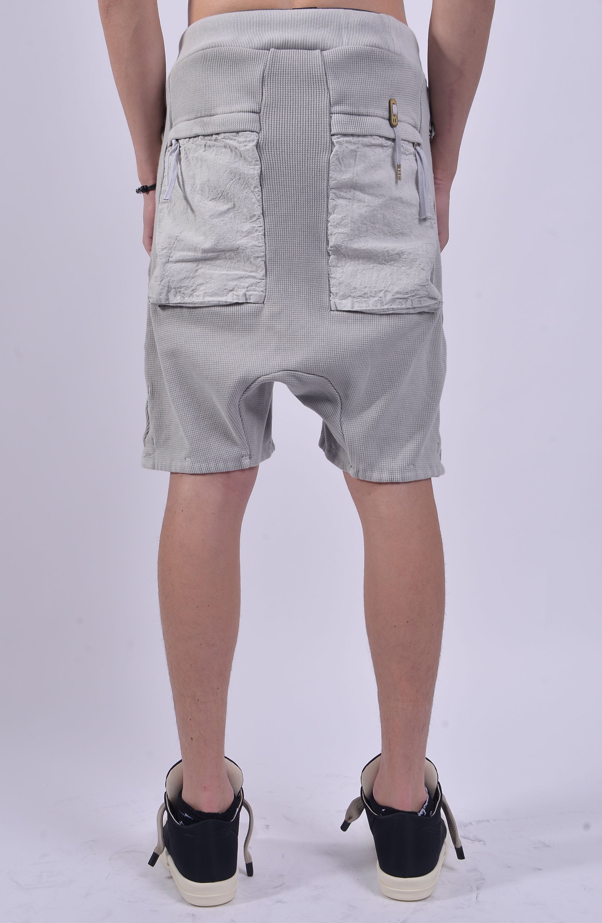 Boris Bidjan Saberi - Light Grey Natural Shorts