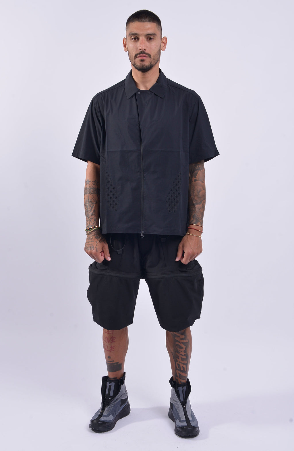 Nilmance - Curved Panel Laser Cut Shirt