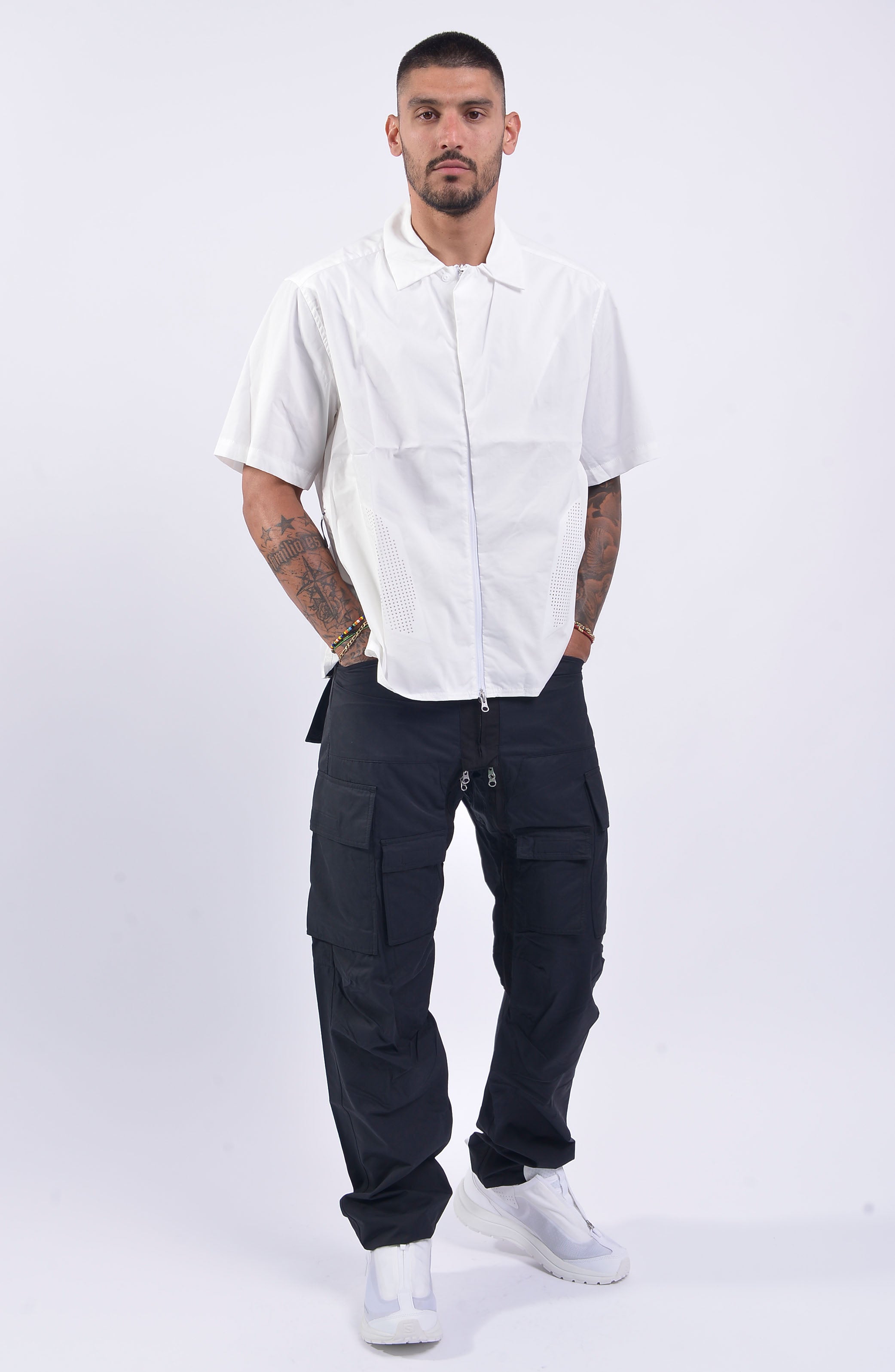 Nilmance - Curved Panel Laser Cut Shirt