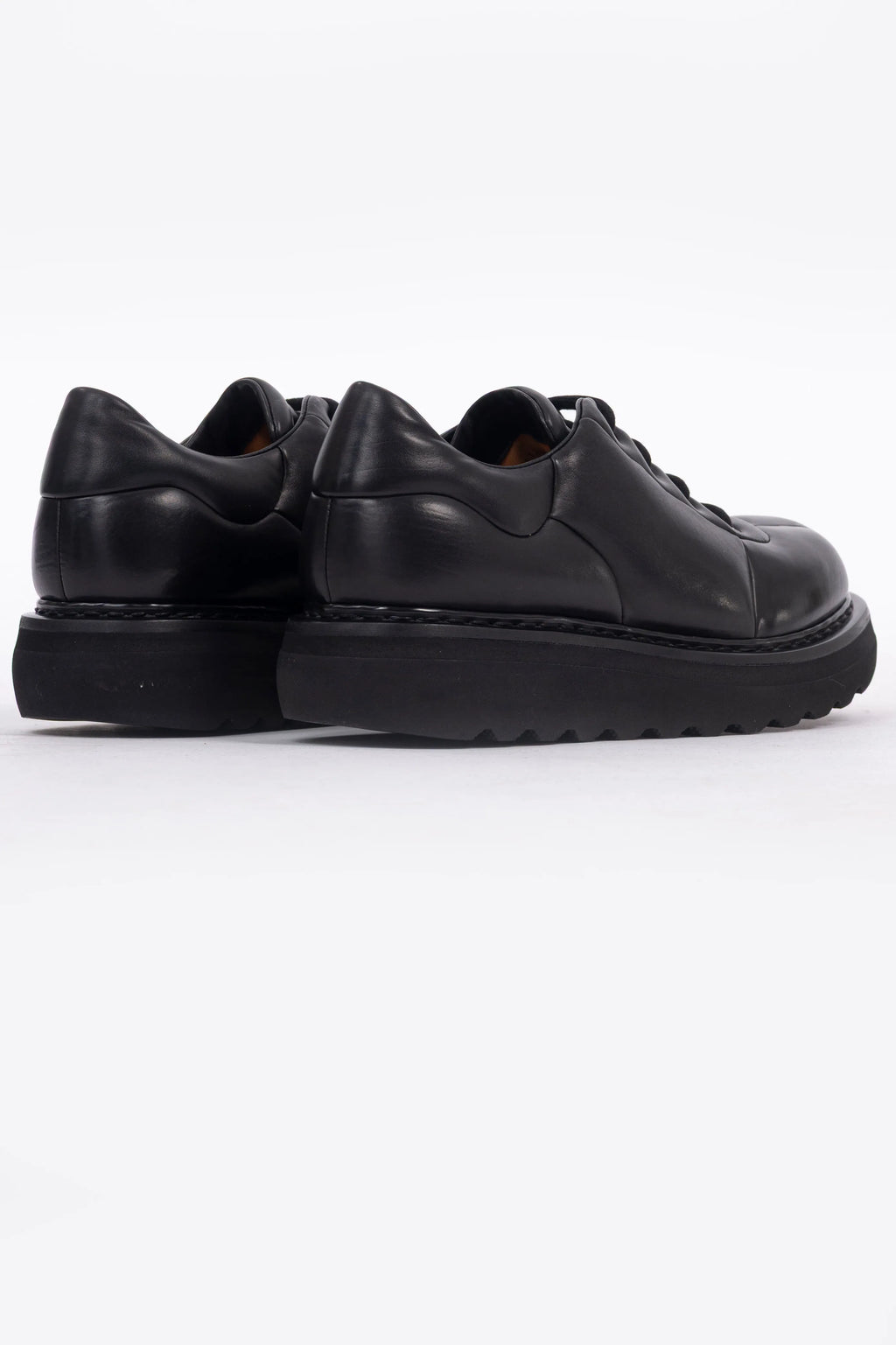 Premiata - Black Leather Derby Shoes