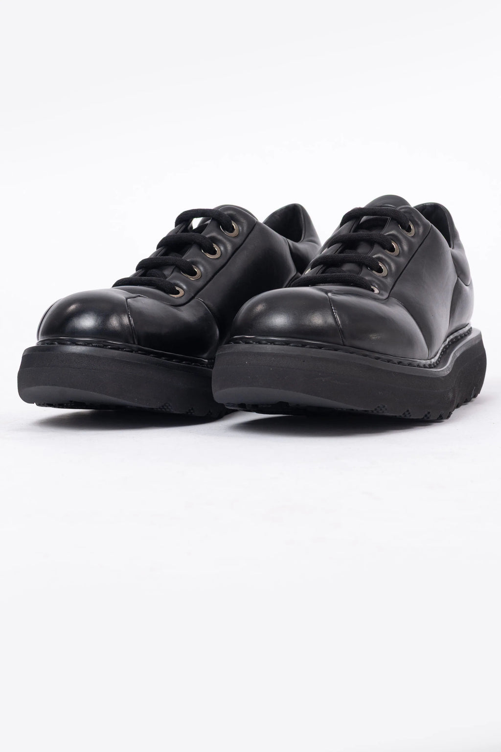 Premiata - Black Leather Derby Shoes