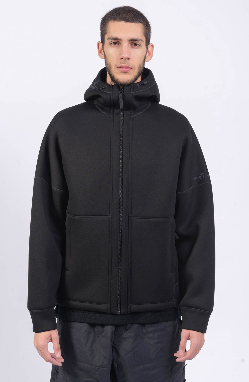 Stone Island - Oversized Hooded Sweatshirt