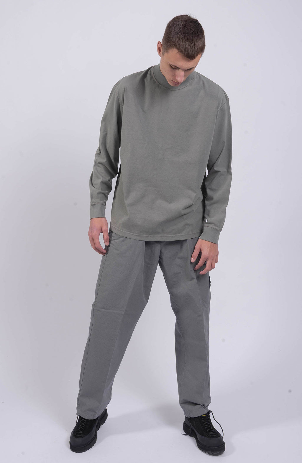 Stone Island - Long Sleeve Mock Neck