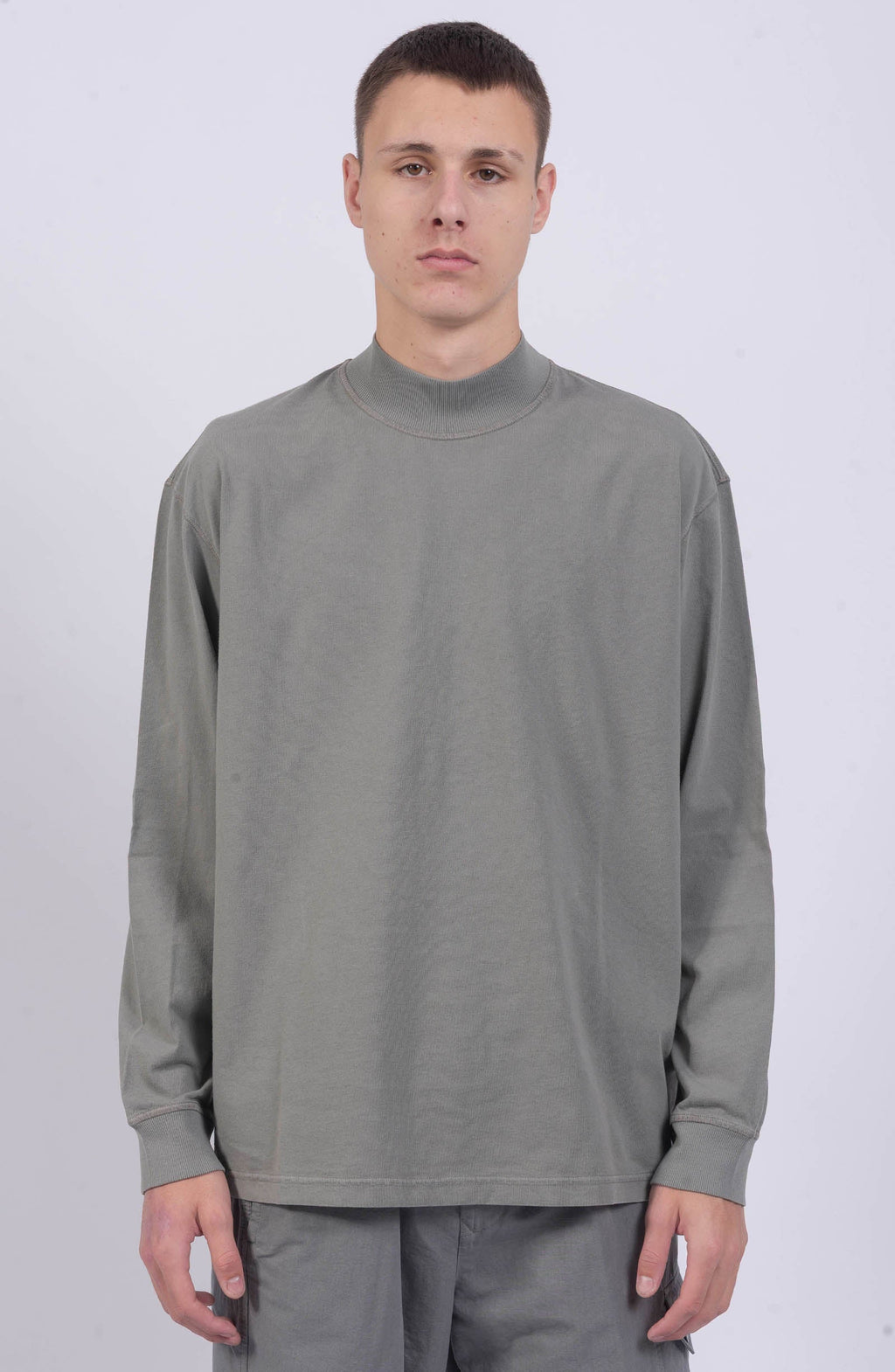 Stone Island - Long Sleeve Mock Neck