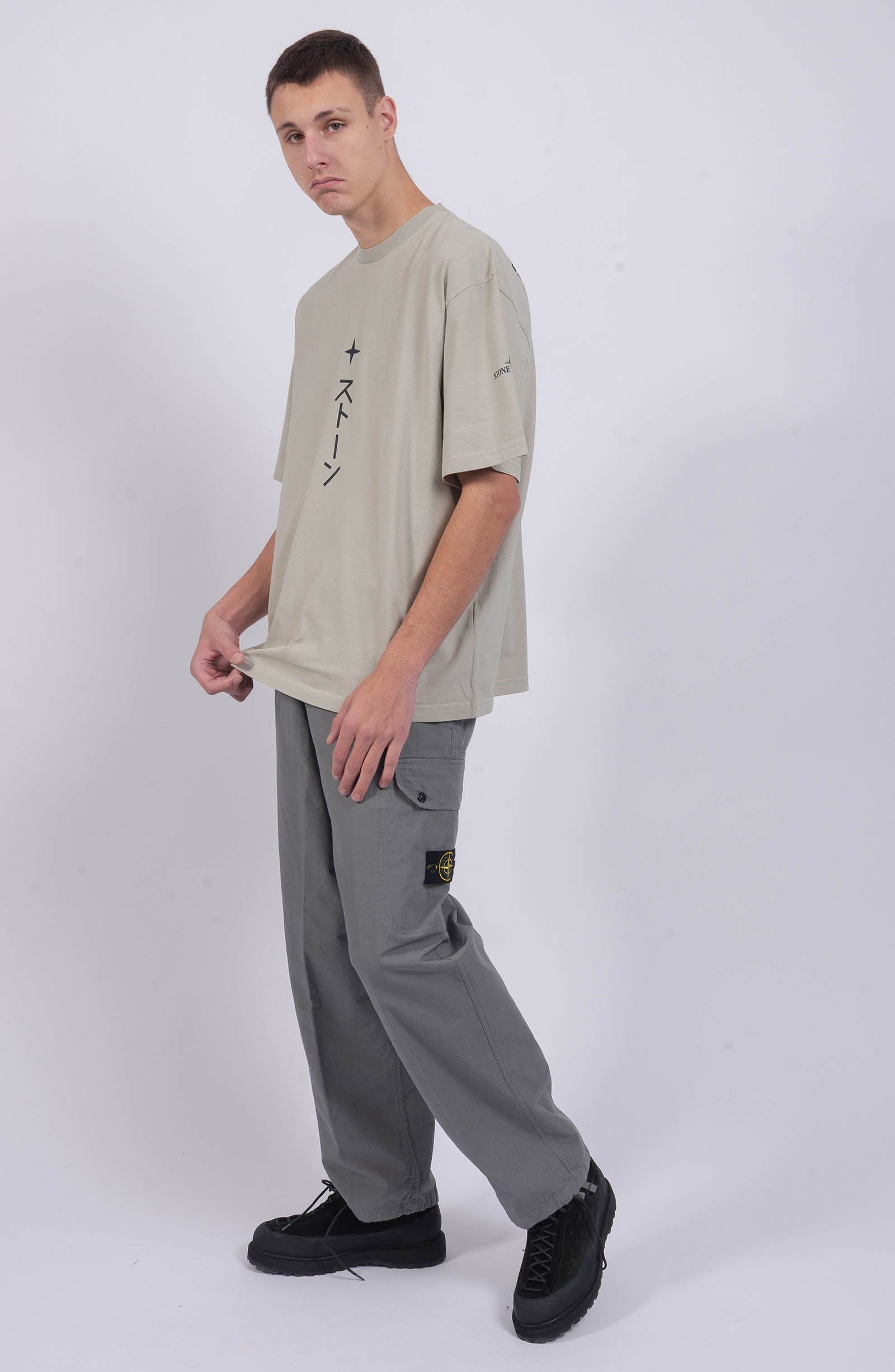 Stone Island - "Island"  Print T-Shirt