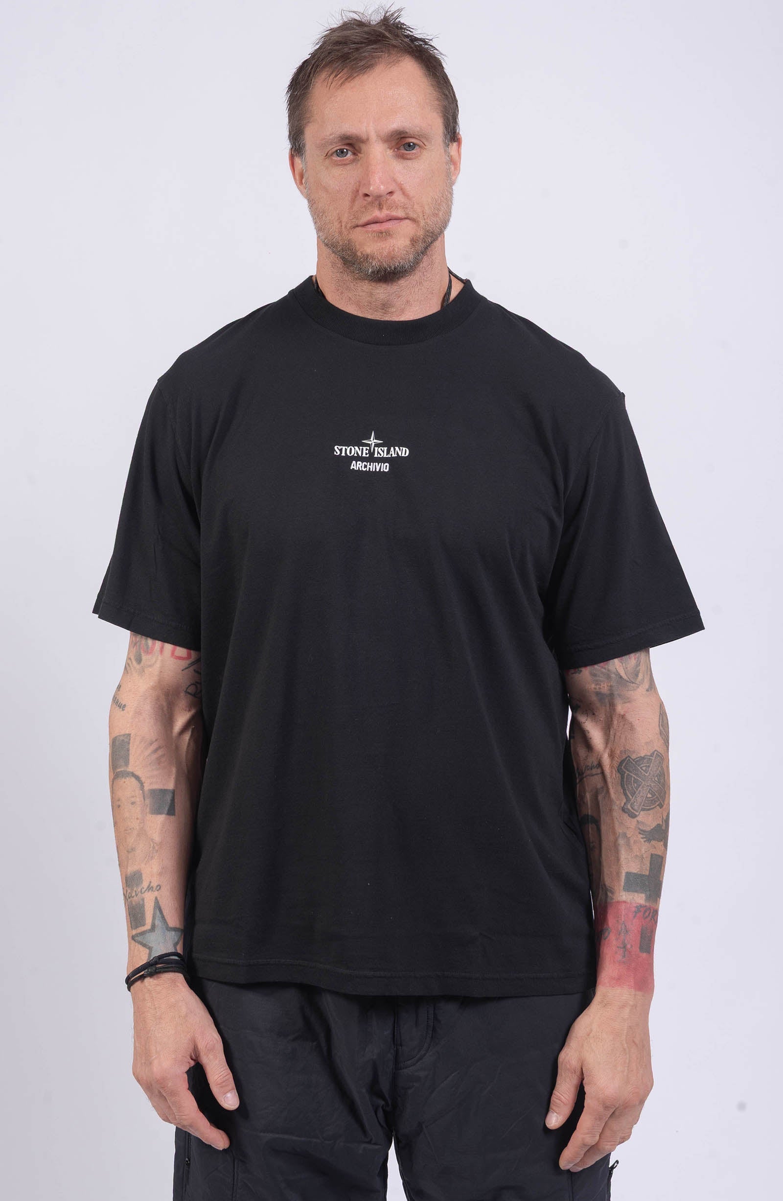 Stone Island - "Archivio" Print T-Shirt