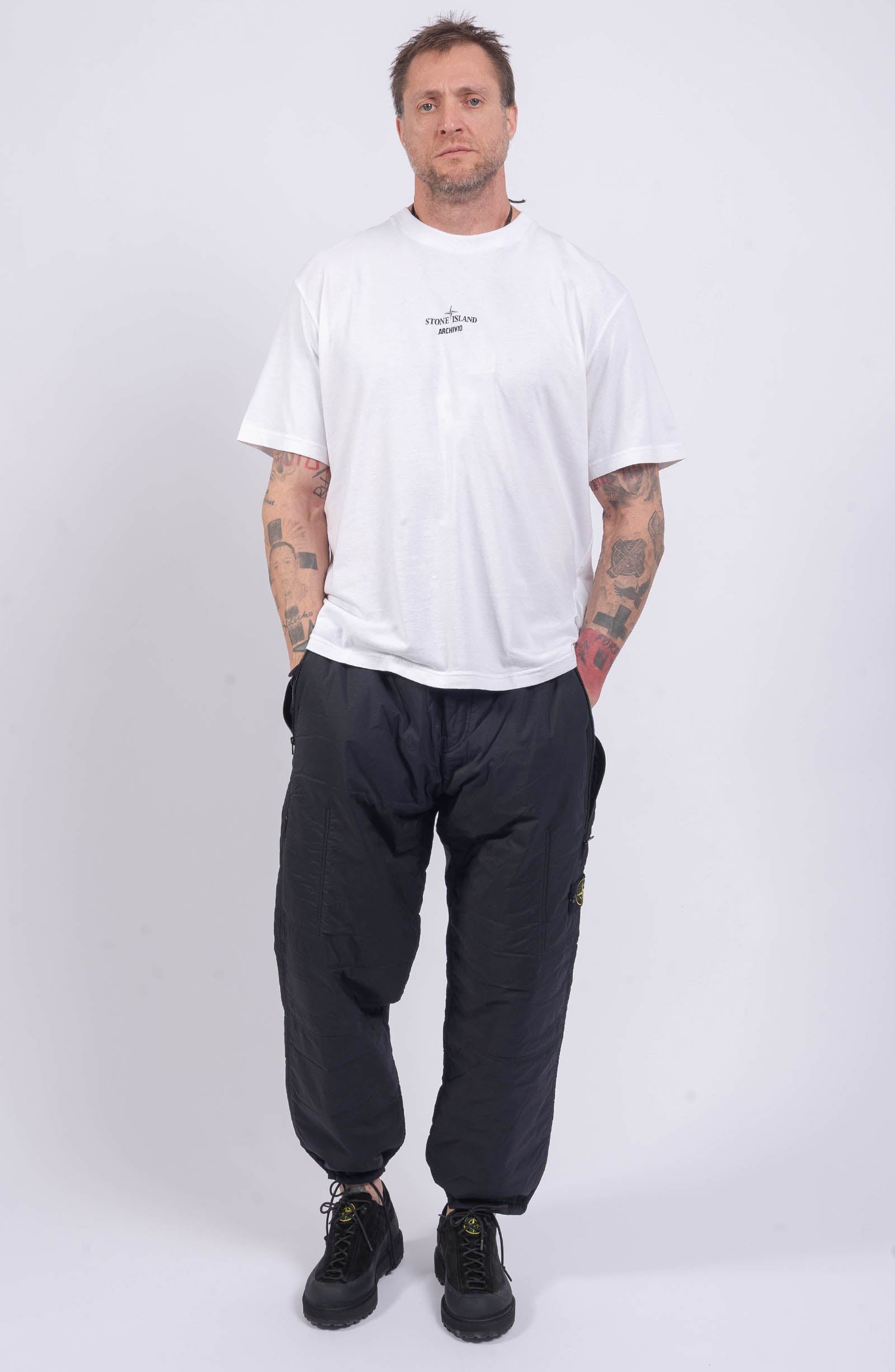 Stone Island - "Archivio" Print T-Shirt