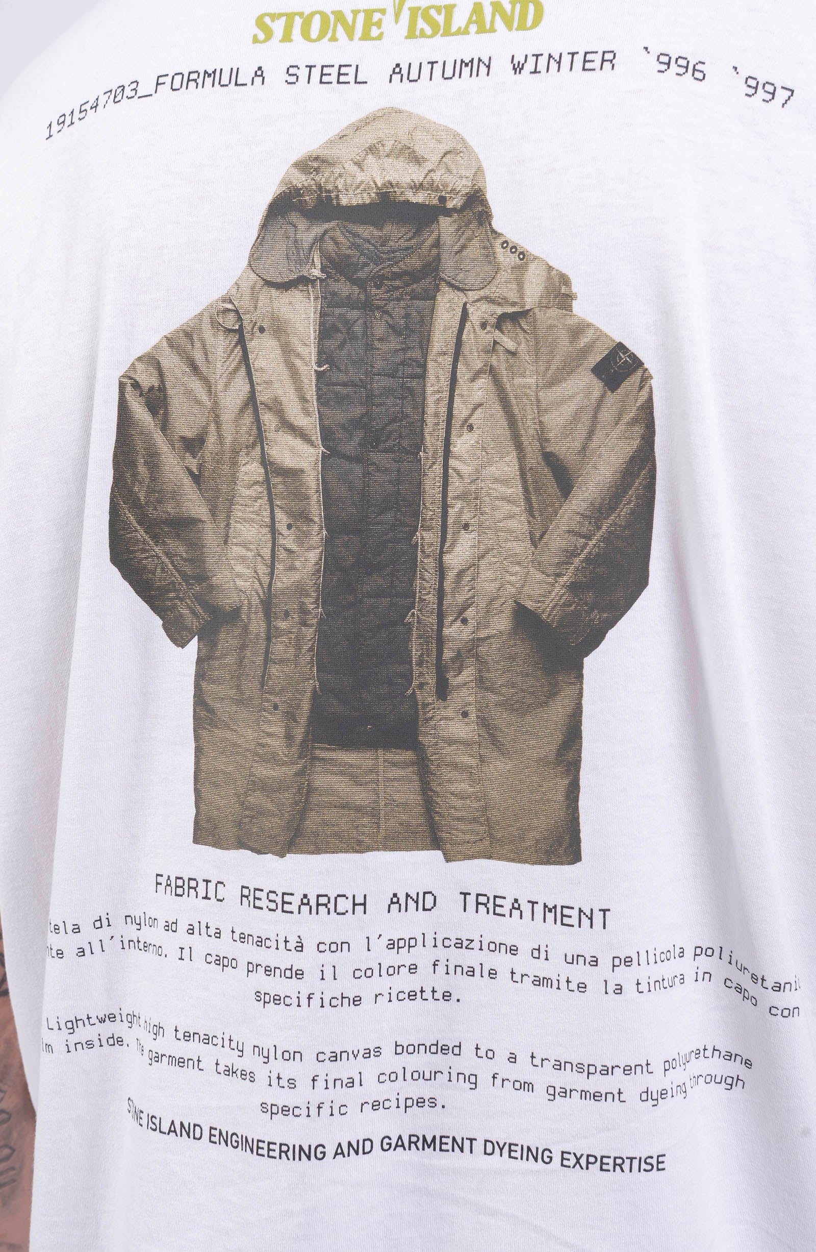 Stone Island - "Archivio" Print T-Shirt