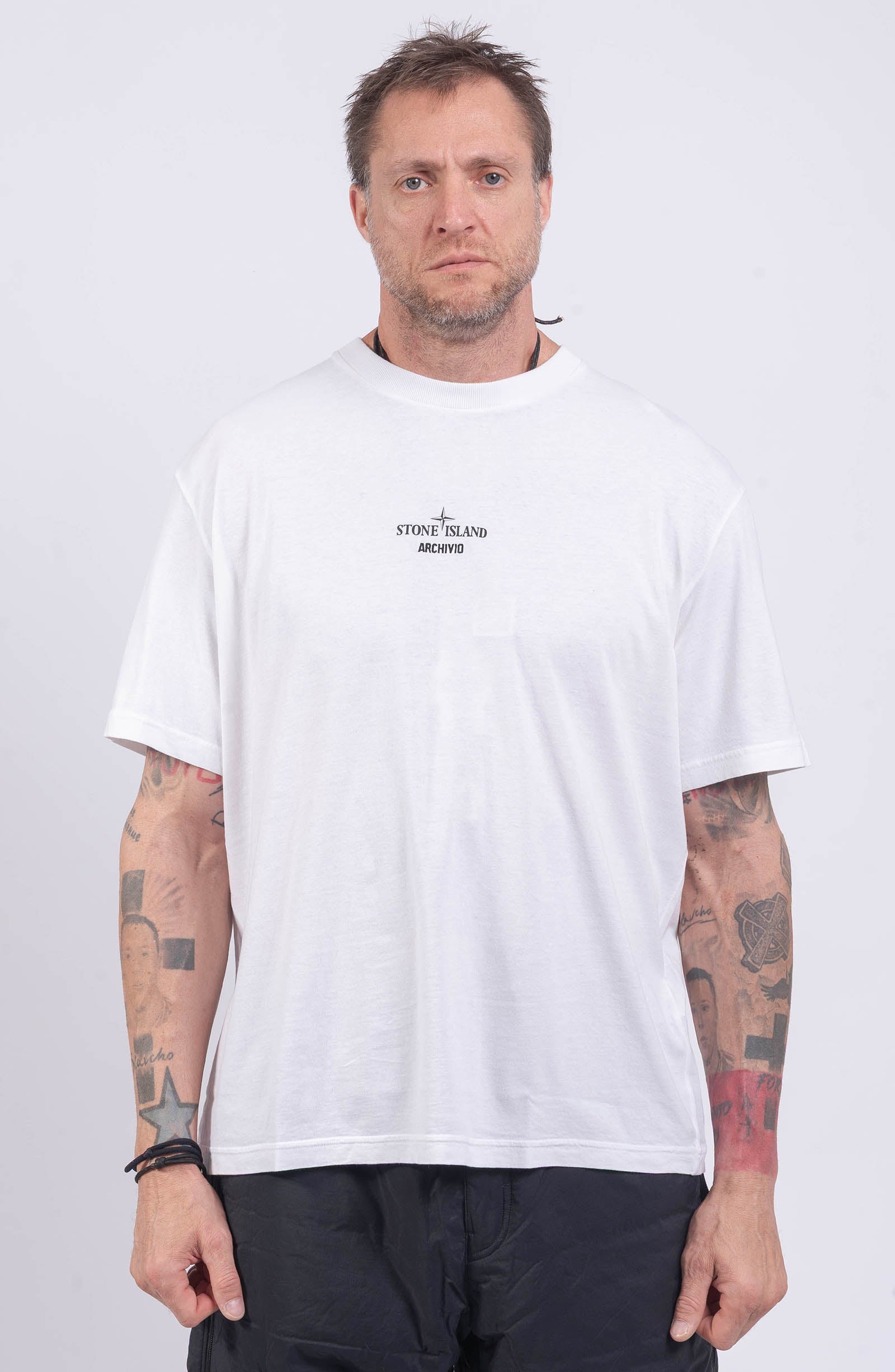 Stone Island - "Archivio" Print T-Shirt