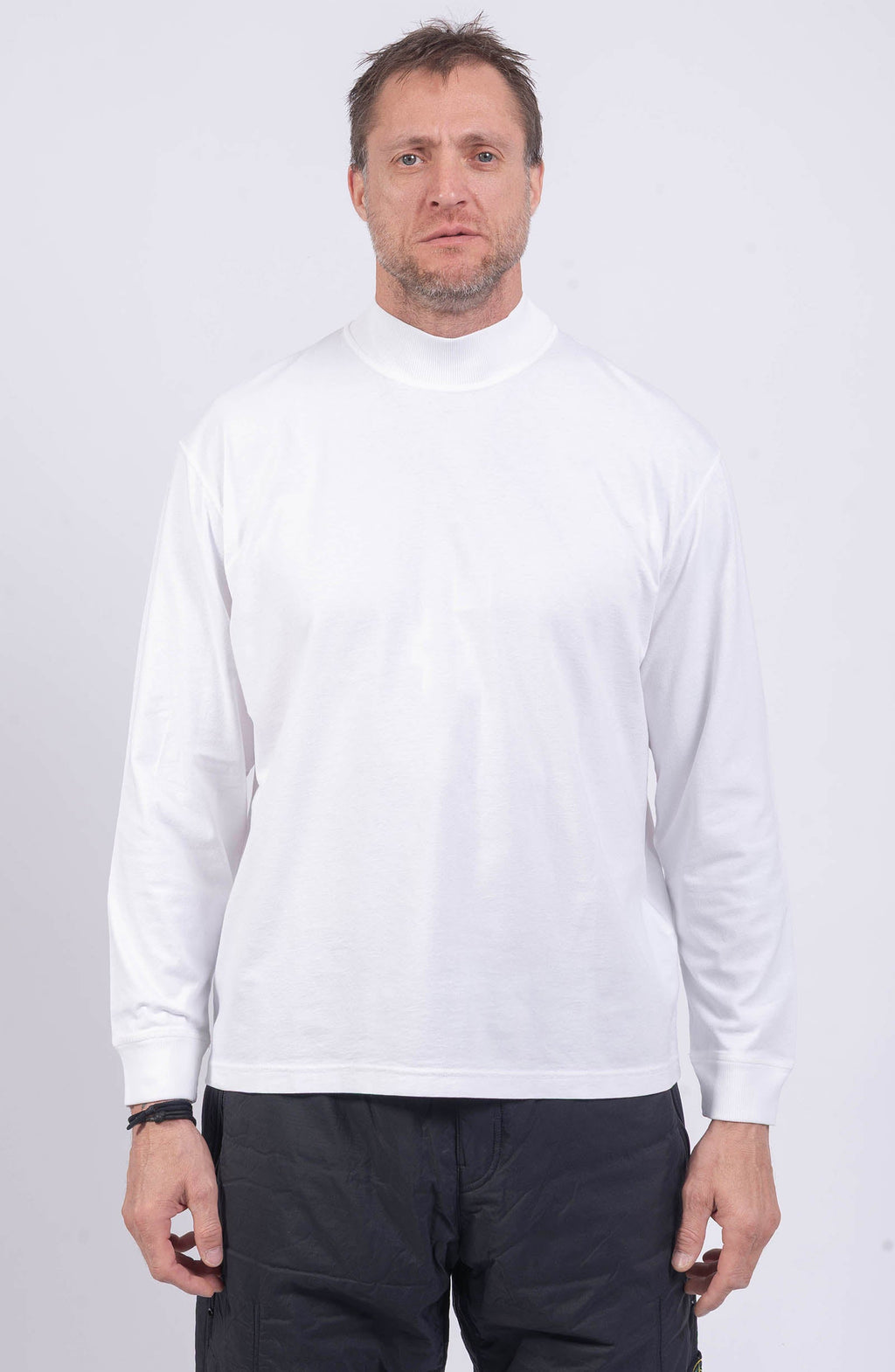 Stone Island - Long Sleeve Mock Neck