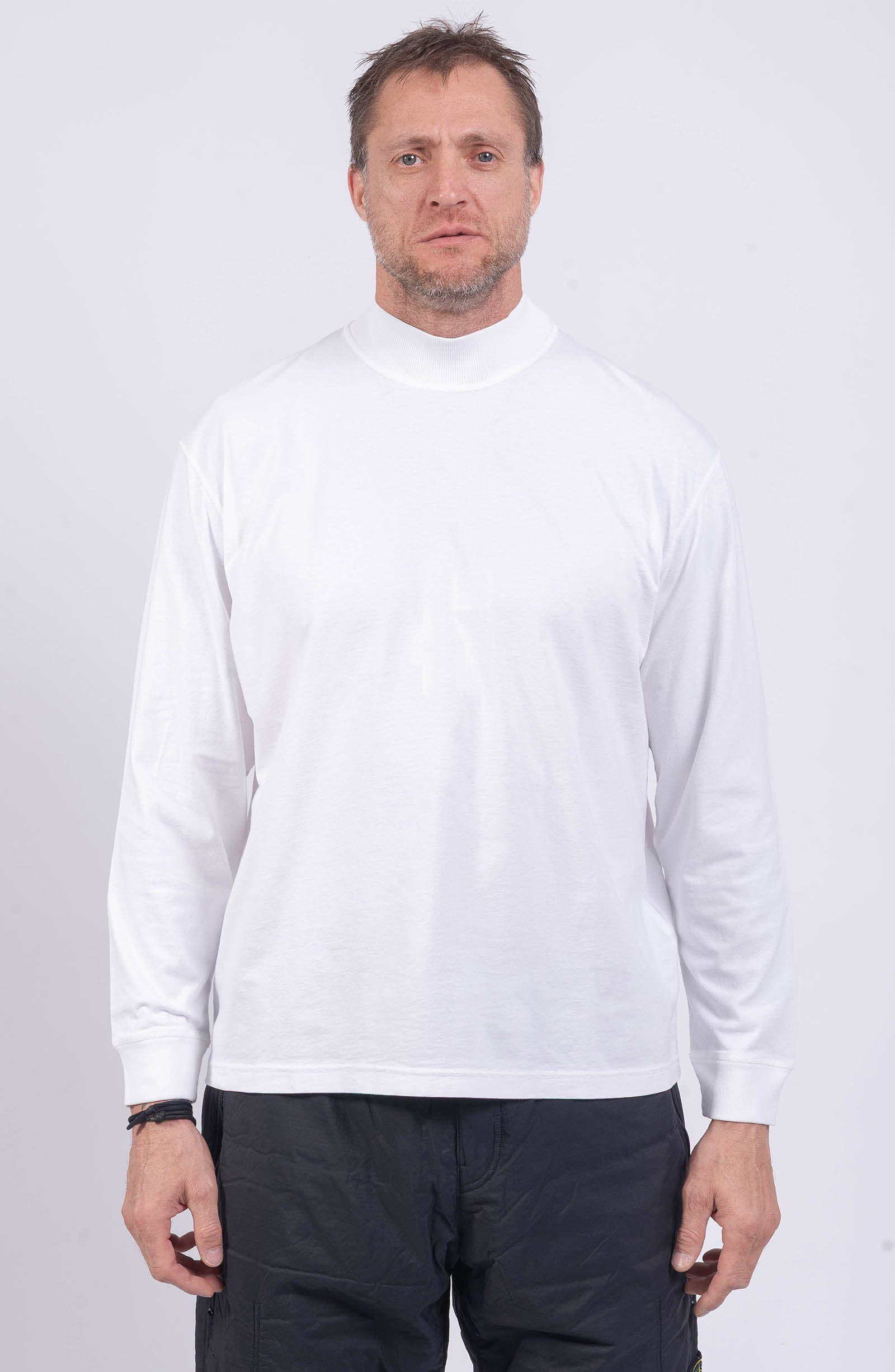 Stone Island - Long Sleeve Mock Neck