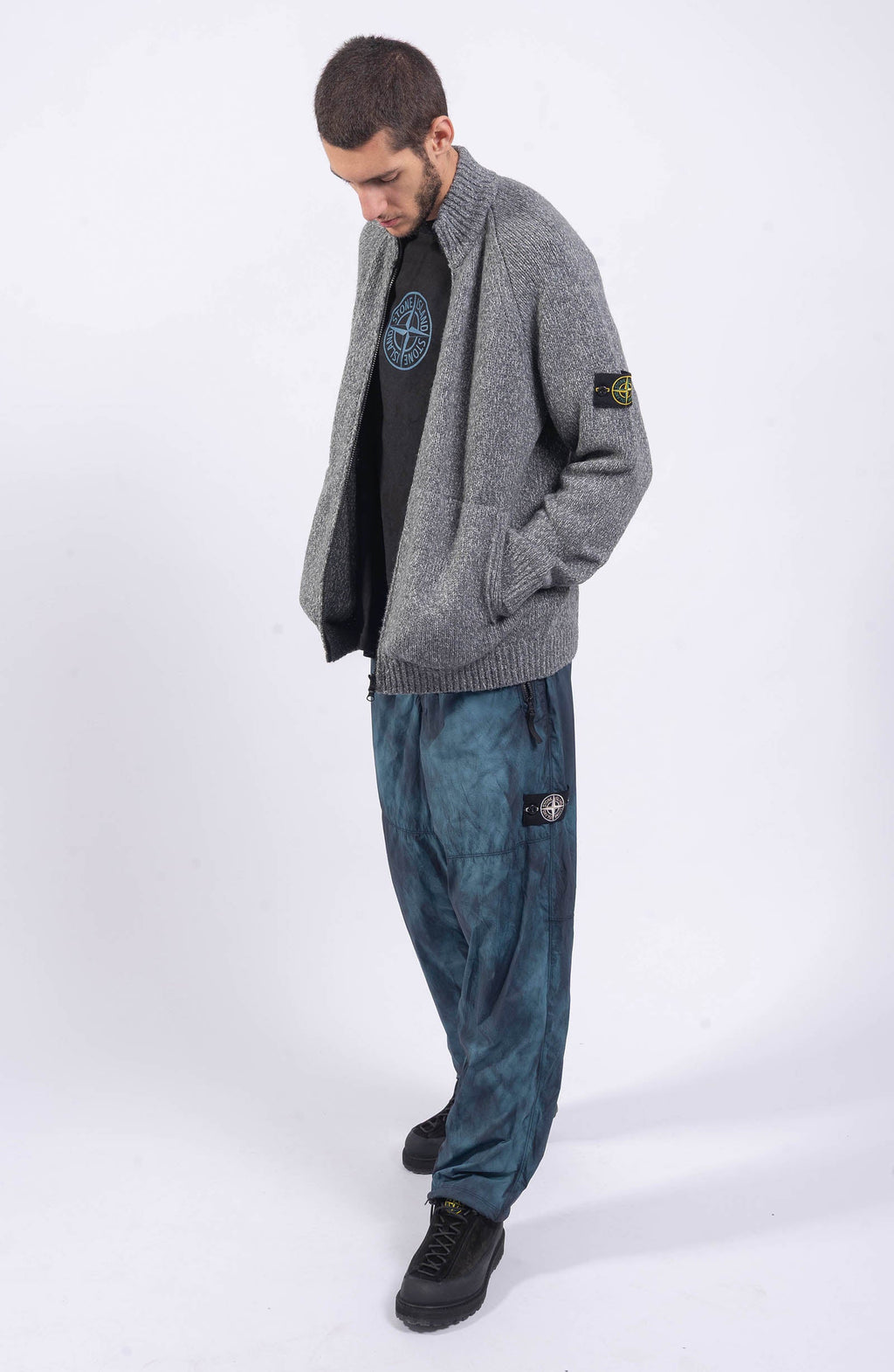 Stone Island - Zip-Up Jumper